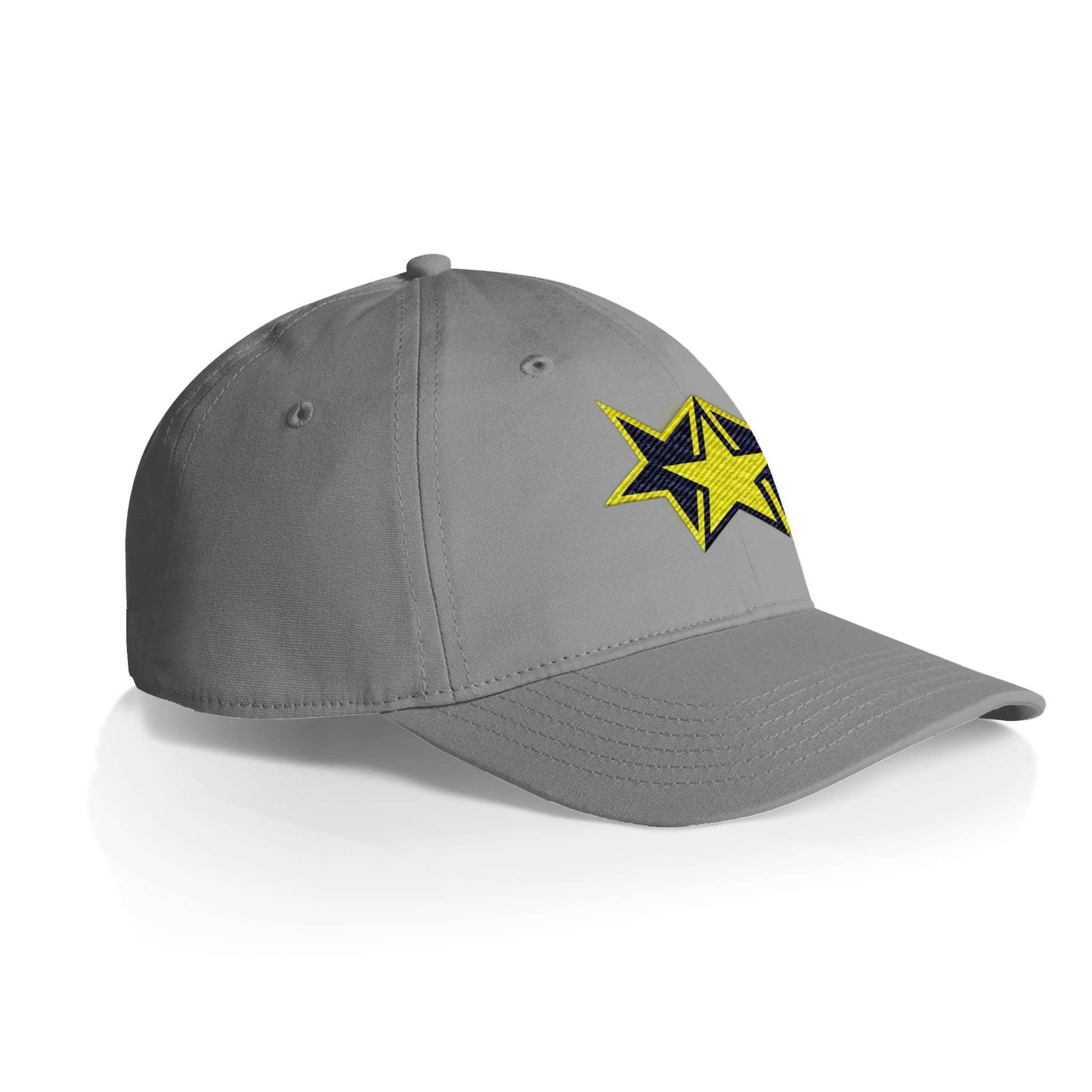3 Star Refracted Crest Profile Dad Hat