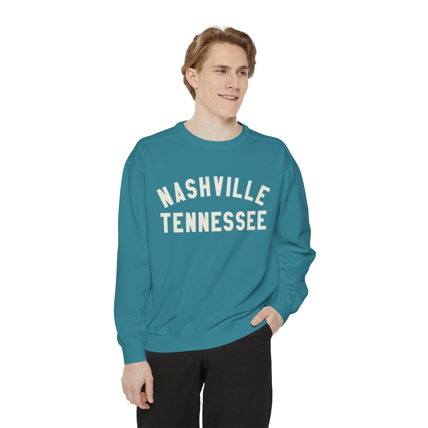 Nashville TN Unisex Garment-Dyed Sweatshirt