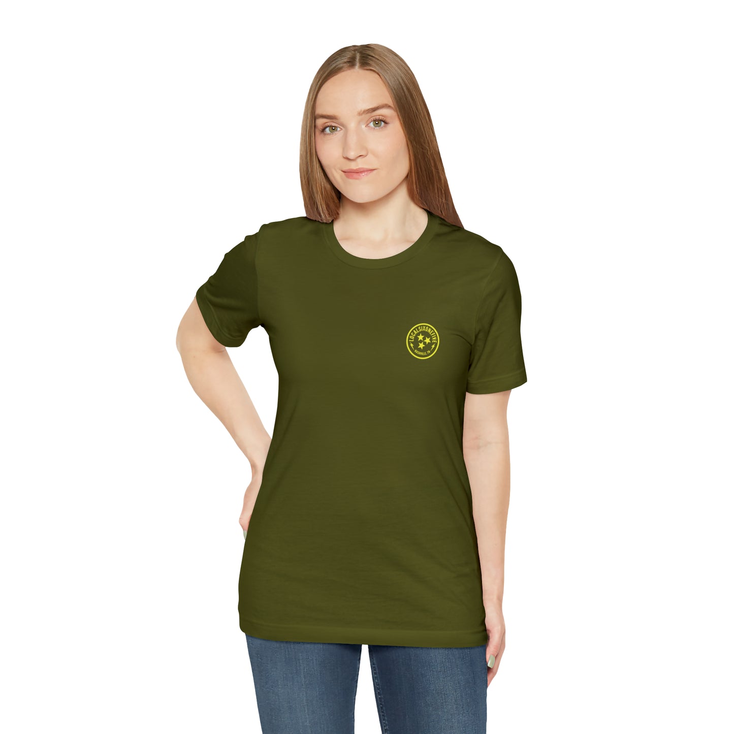 Local Skulls, Poplars, & Guitars Unisex Tee