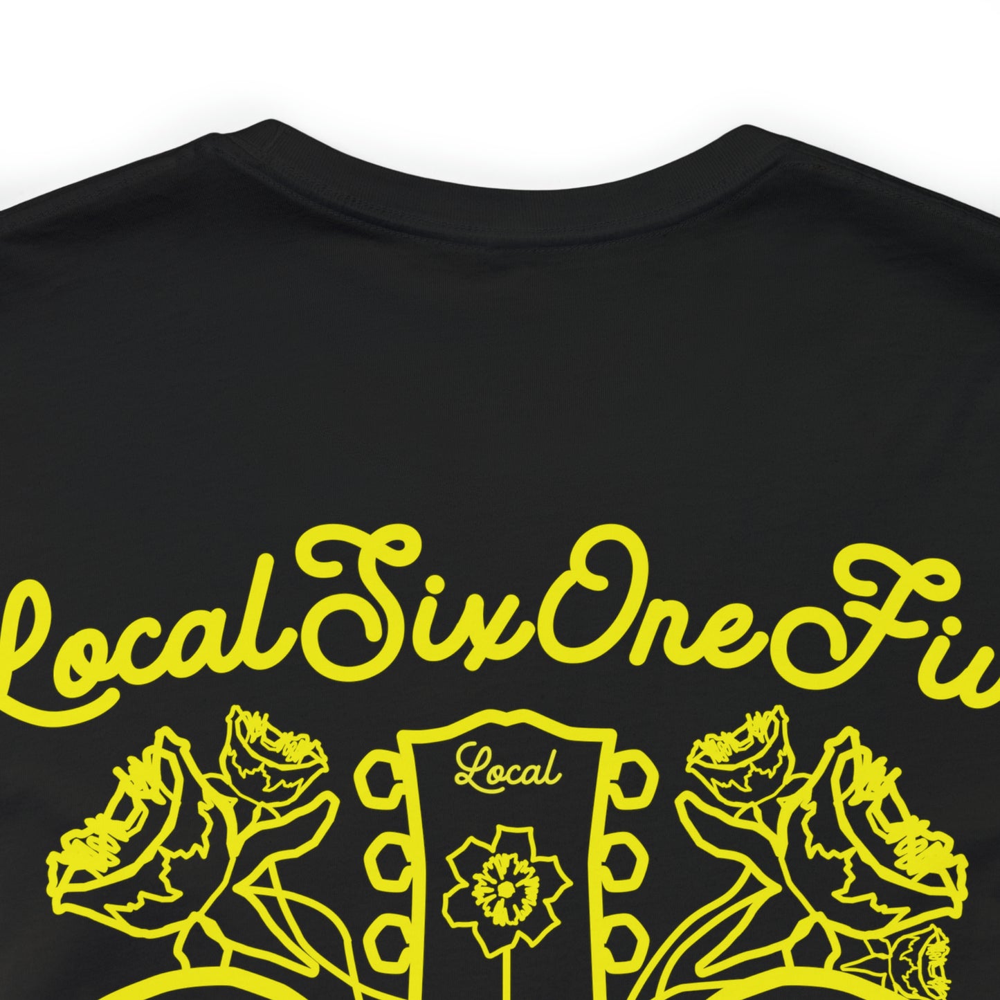 Local Skulls, Poplars, & Guitars Unisex Tee