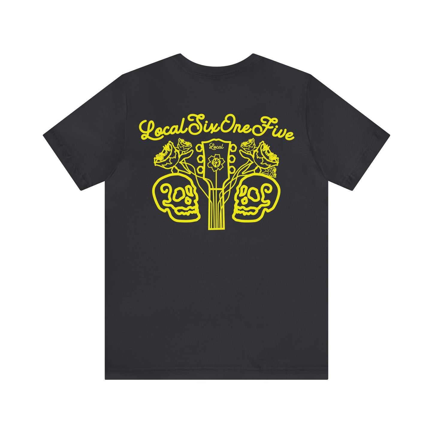 Local Skulls, Poplars, & Guitars Unisex Tee