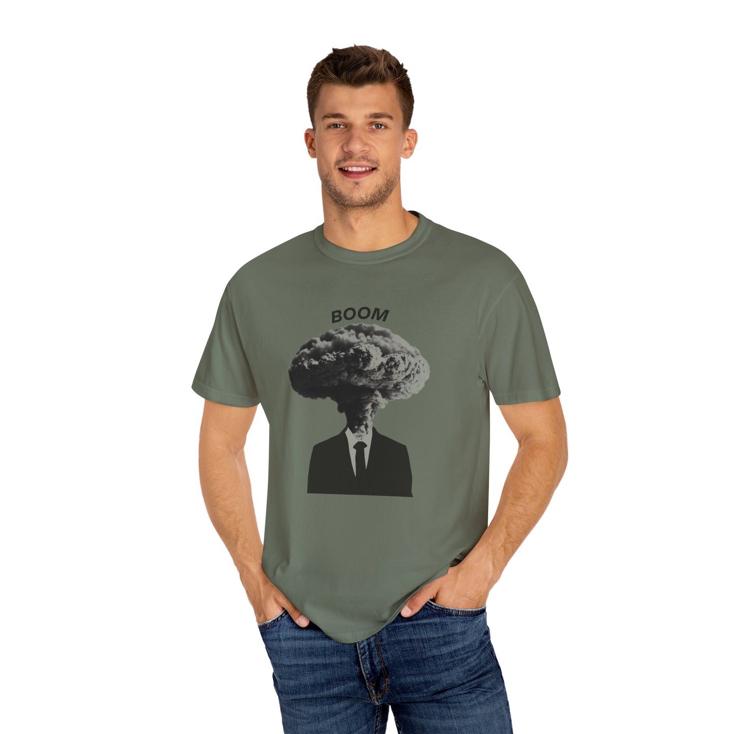 Boom Business Garment-Dyed T-shirt