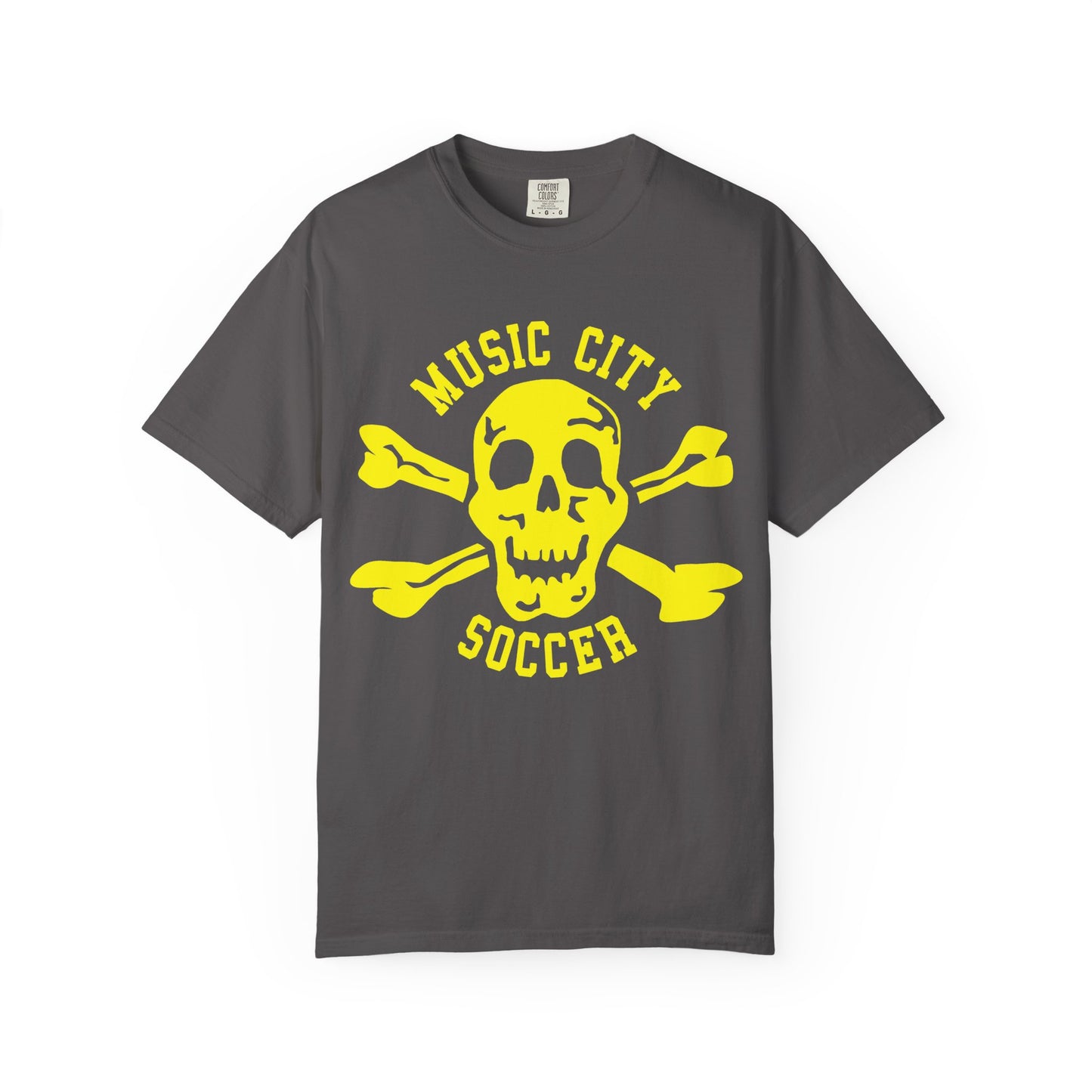 Music City Soccer XBones Unisex Garment-Dyed T-shirt