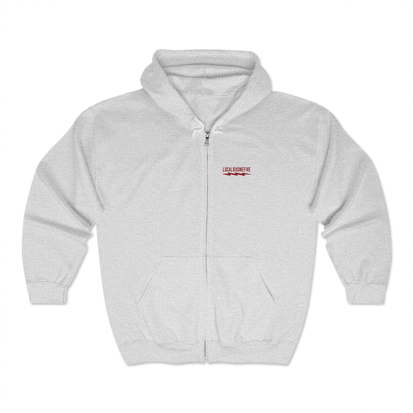 C'est la vie Blast Skull graphic Heavy Blend™ Full Zip Hooded Sweatshirt