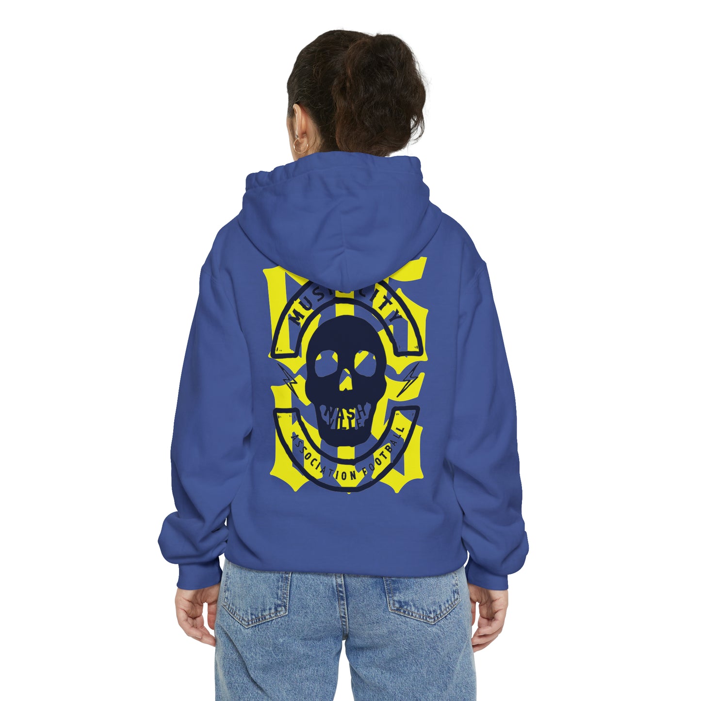 615 Gothic Unisex Garment-Dyed Hoodie