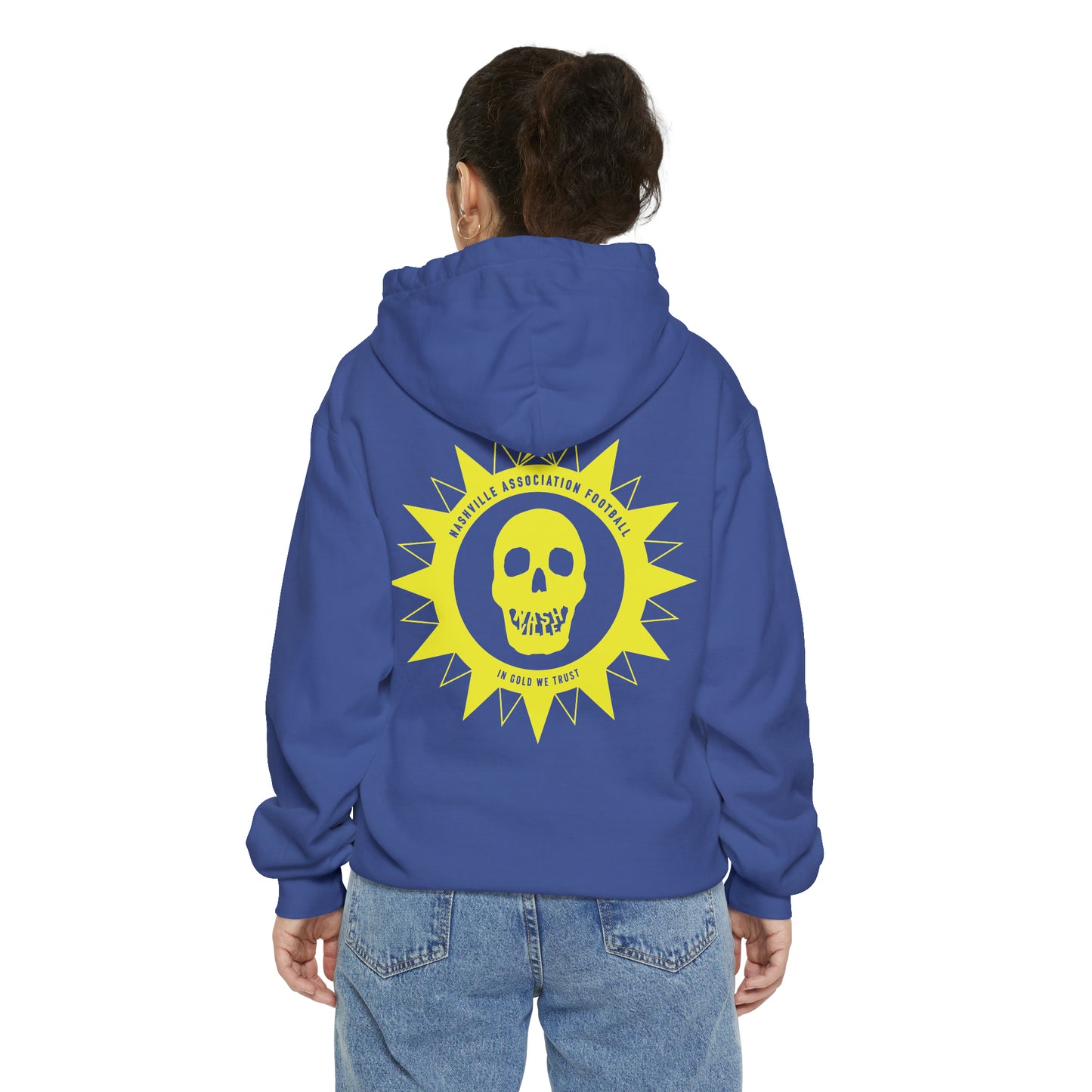 NAF_City Seal Unisex Garment-Dyed Hoodie