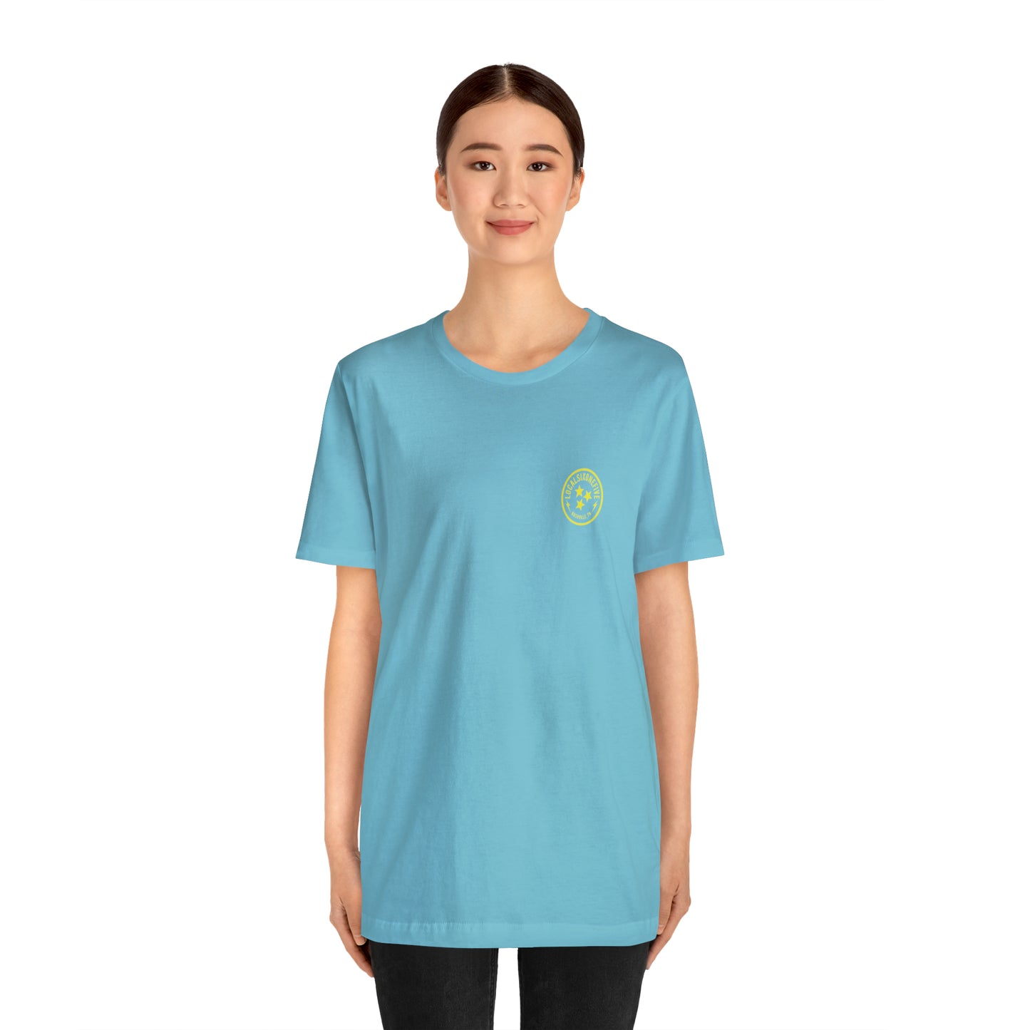 Local Skulls, Poplars, & Guitars Unisex Tee