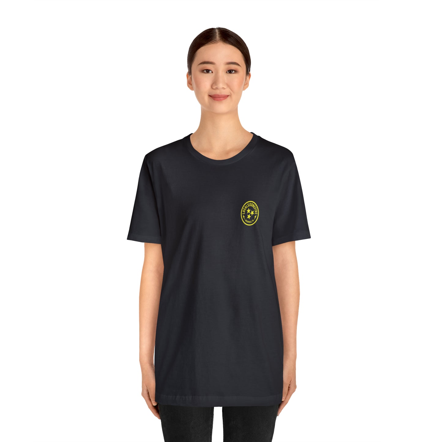 Local Skulls, Poplars, & Guitars Unisex Tee