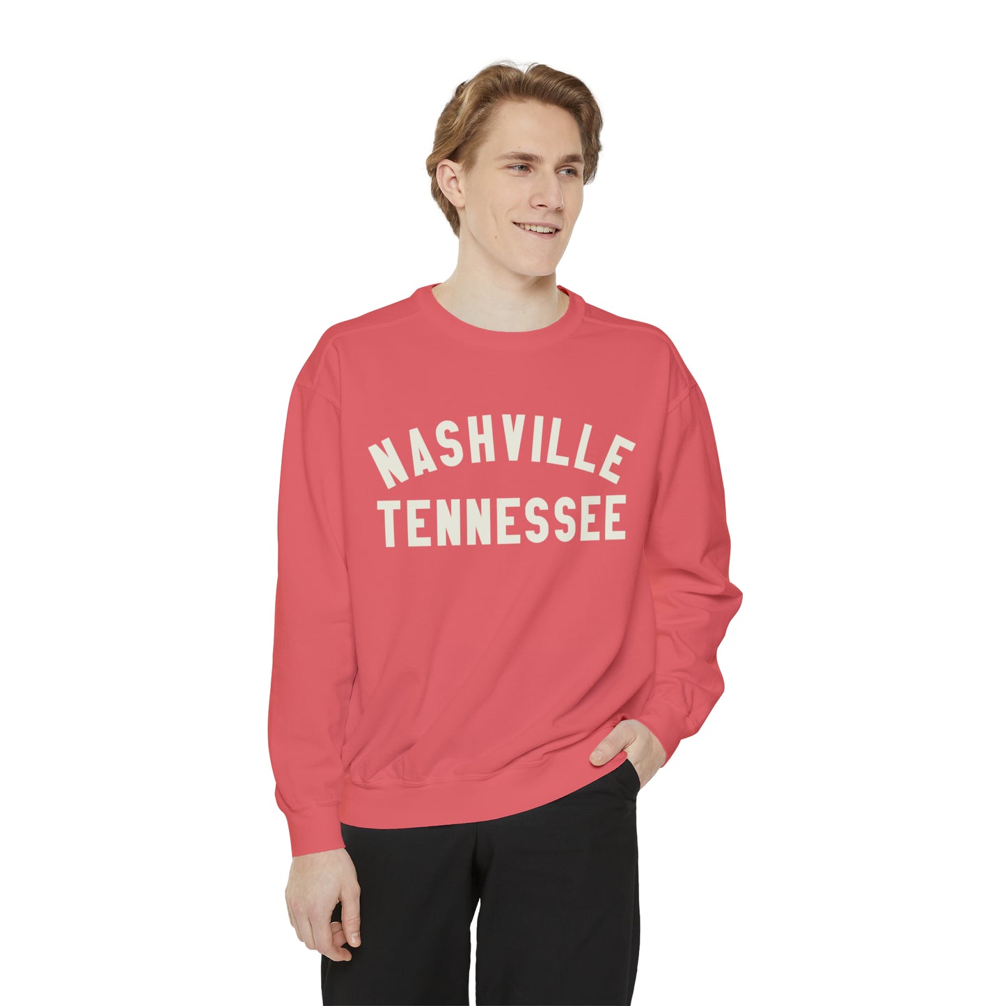 Nashville TN Unisex Garment-Dyed Sweatshirt
