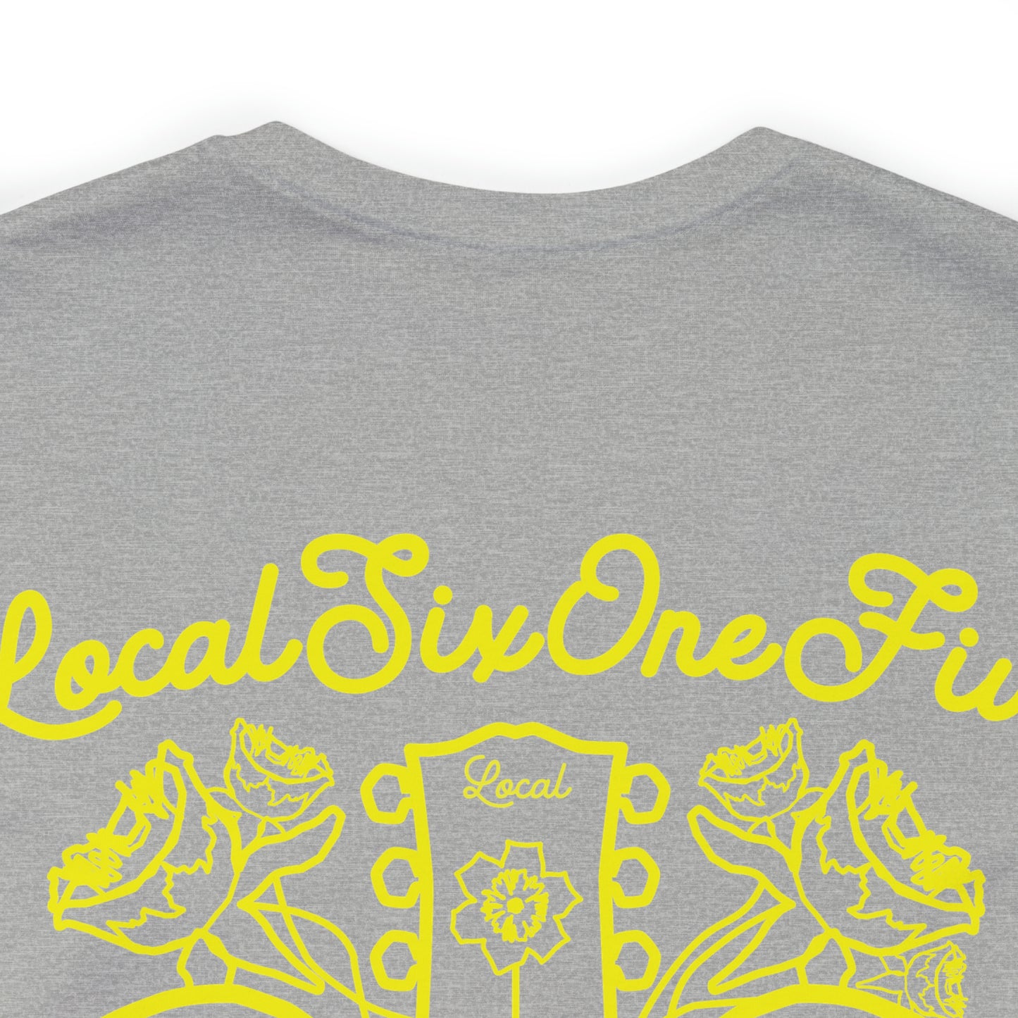Local Skulls, Poplars, & Guitars Unisex Tee