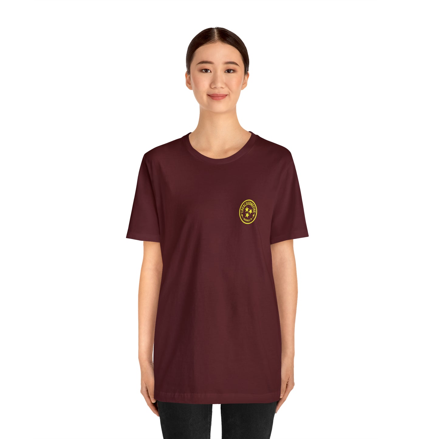 Local Skulls, Poplars, & Guitars Unisex Tee