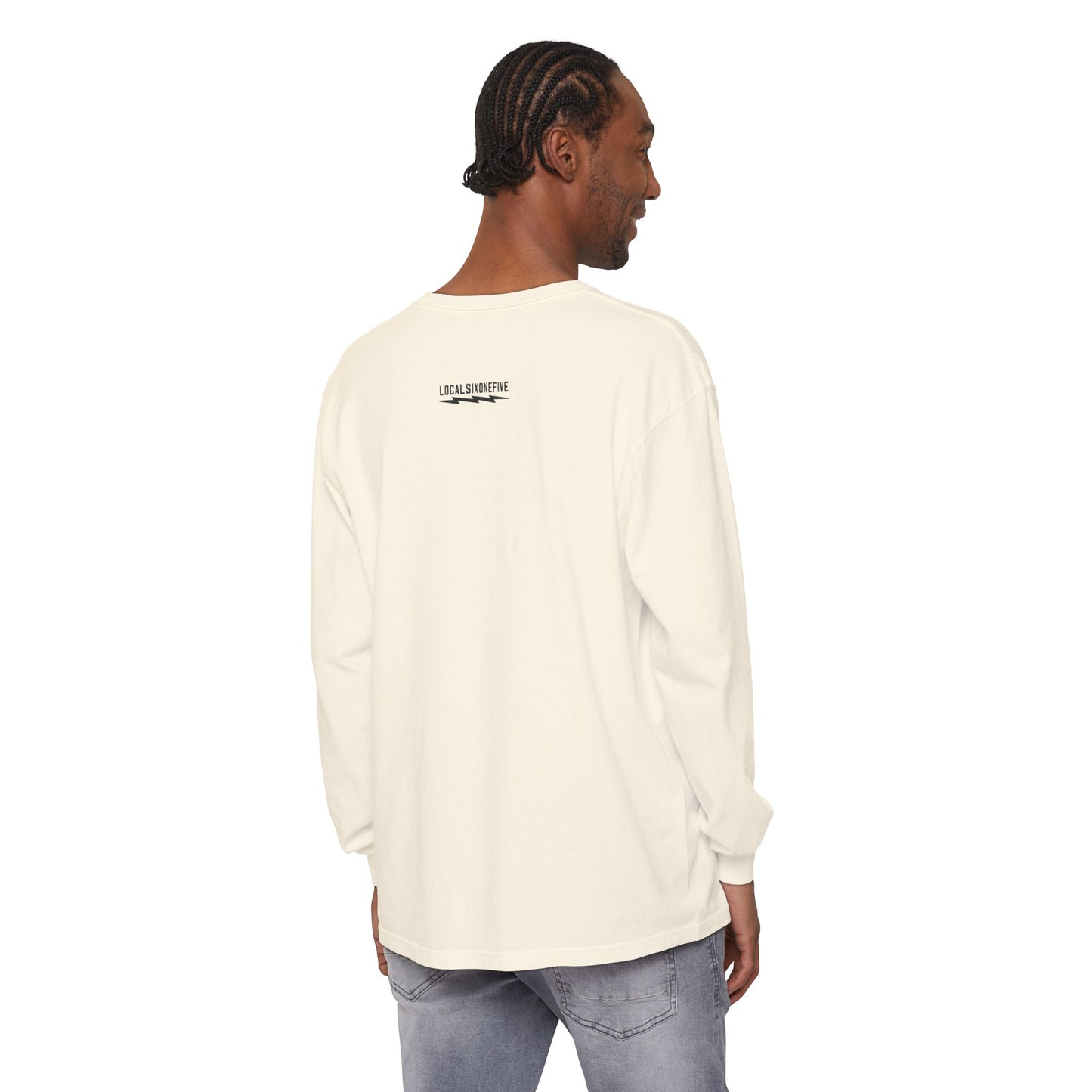 and Sinister Unisex Garment-dyed Long Sleeve T-Shirt