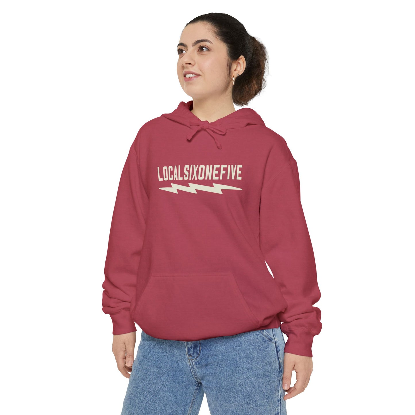 LOCAL Longbolt Unisex Garment-Dyed Hoodie