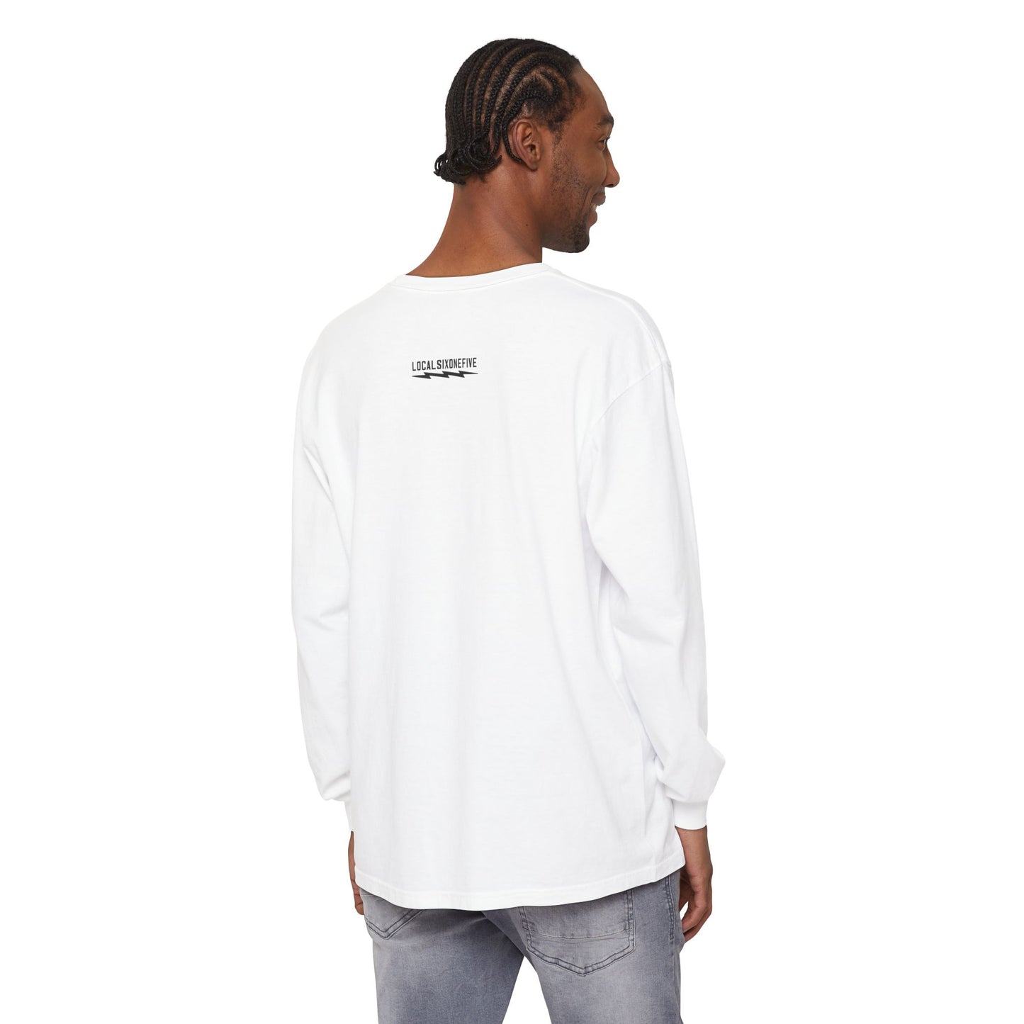and Sinister Unisex Garment-dyed Long Sleeve T-Shirt