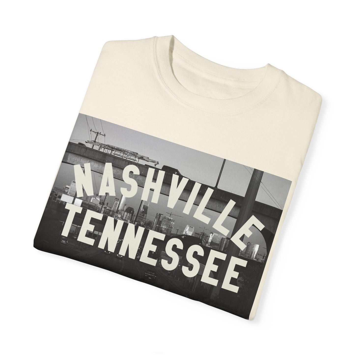 NashTen_Black Bars Garment-Dyed T-shirt