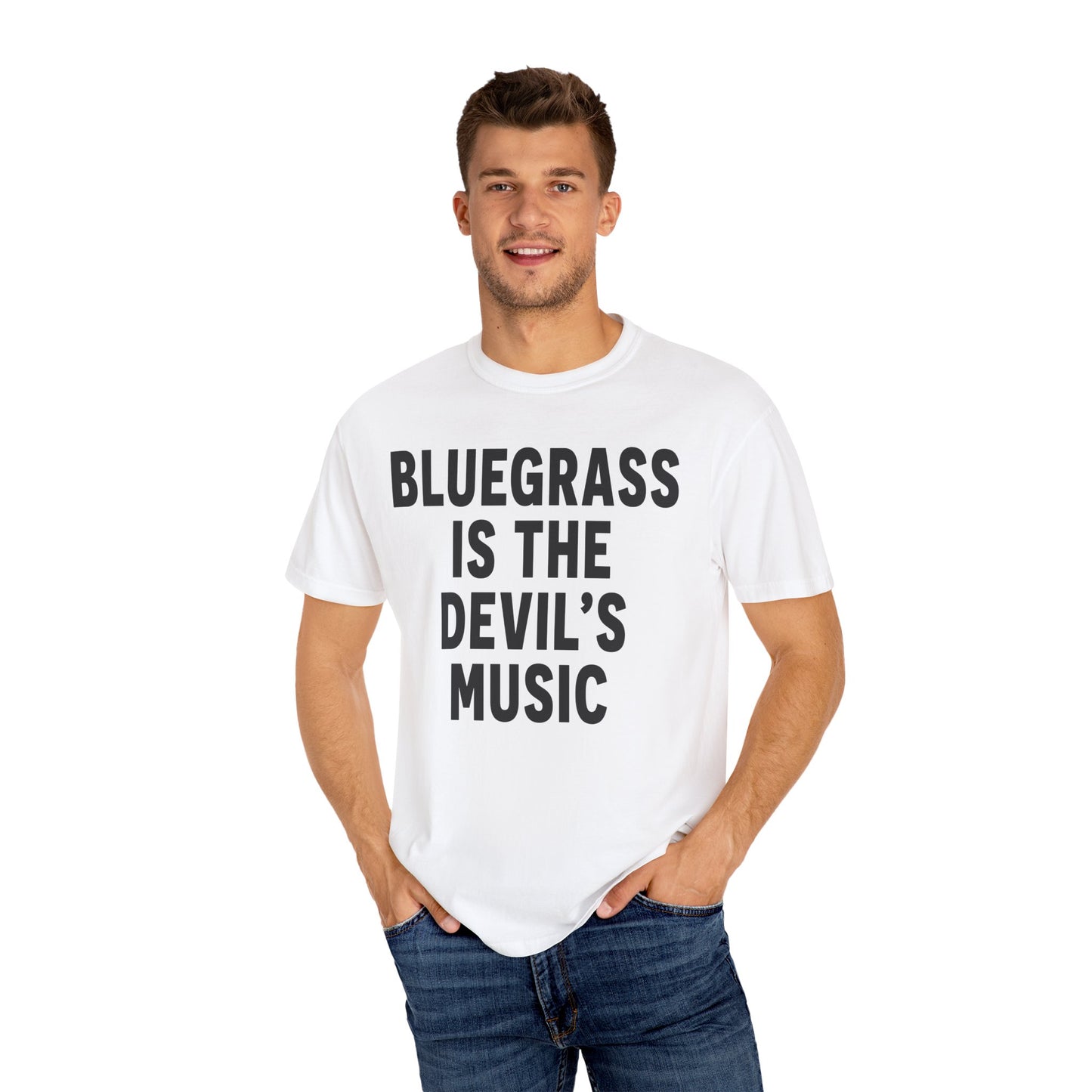 Bluegrass Unisex Garment-Dyed T-shirt