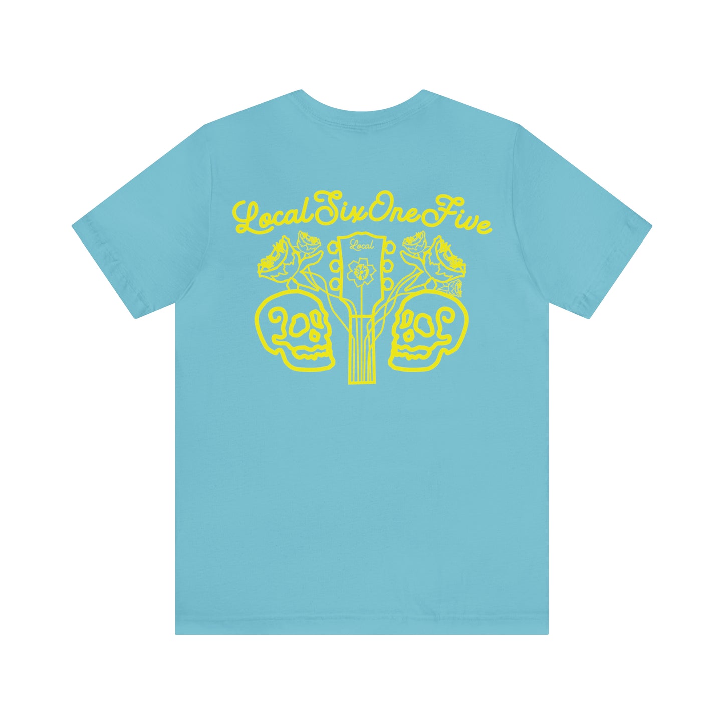 Local Skulls, Poplars, & Guitars Unisex Tee