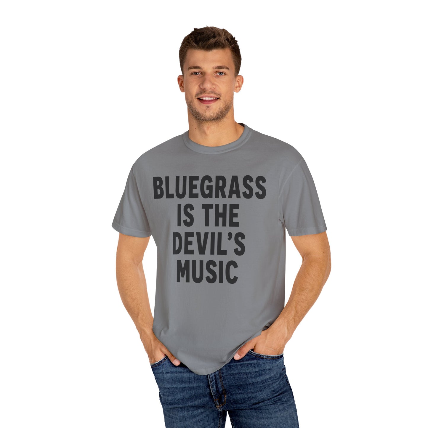 Bluegrass Unisex Garment-Dyed T-shirt