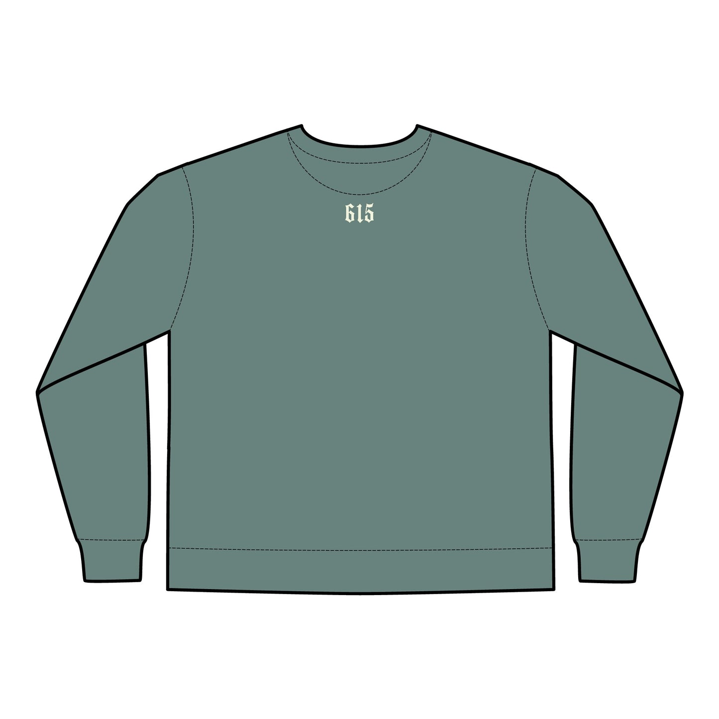City Seal Skull ComfortWash® Garment Dyed Crewneck Sweatshirt