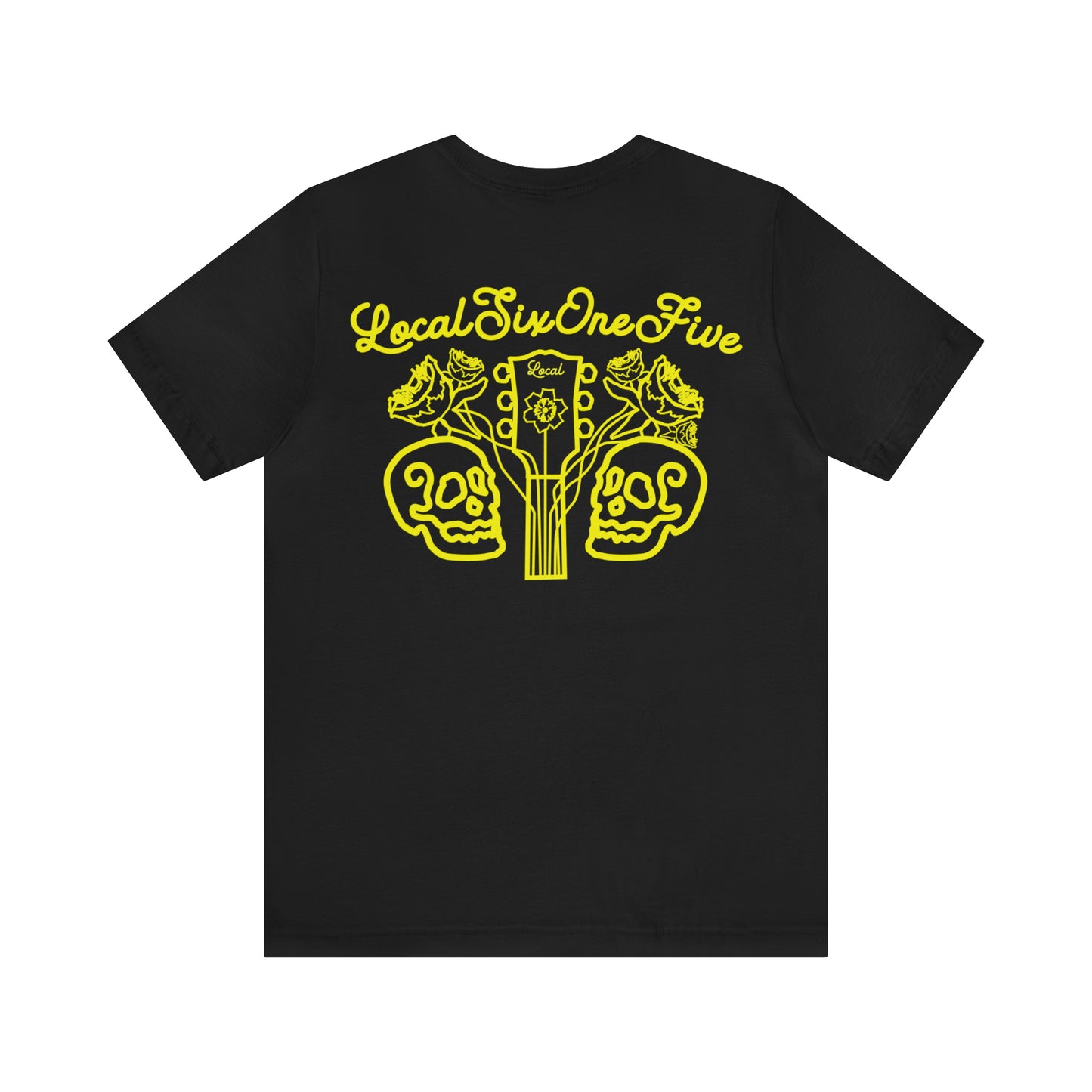 Local Skulls, Poplars, & Guitars Unisex Tee