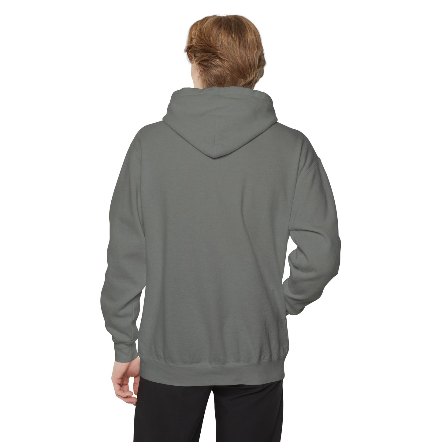 Local Script Garment-Dyed Hoodie