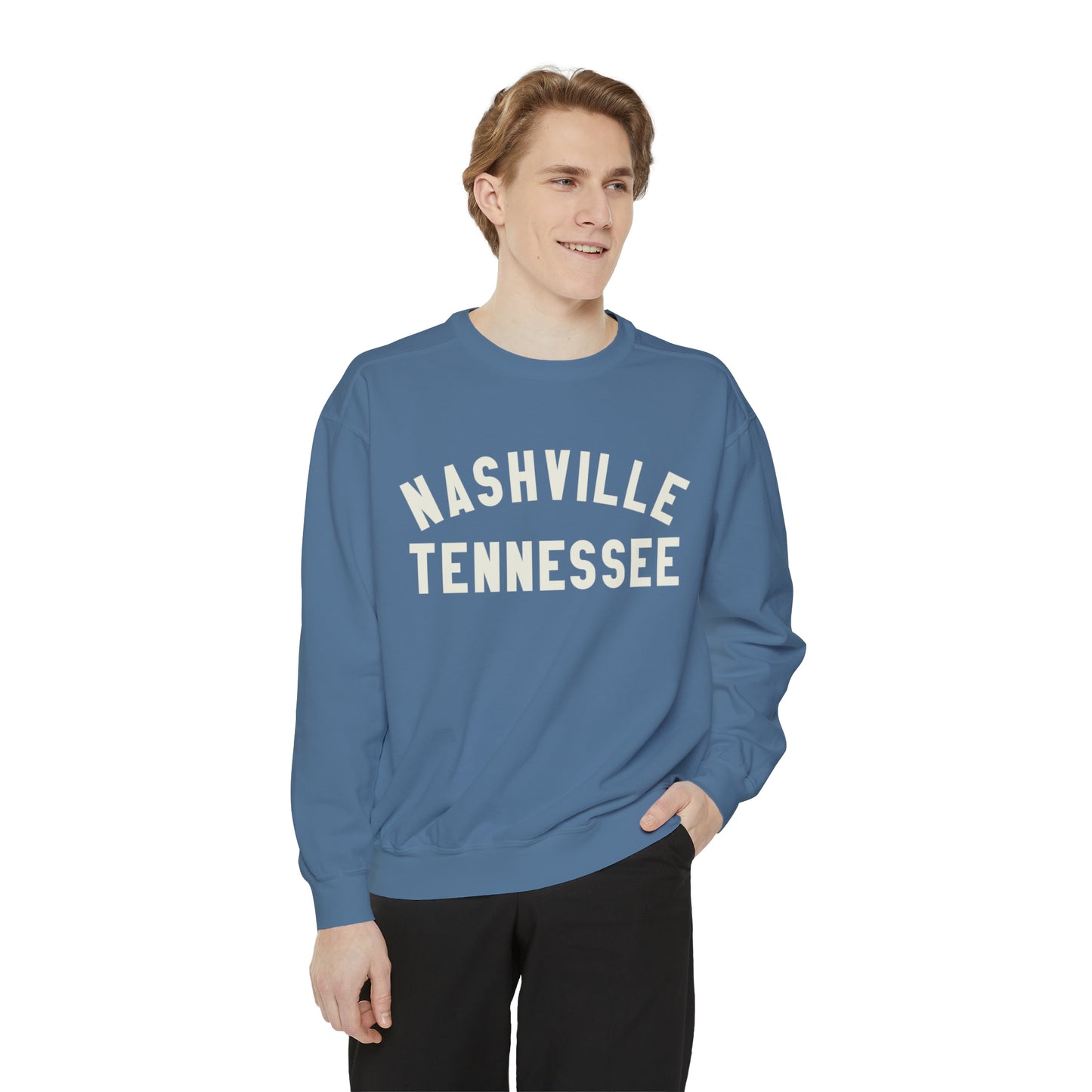 Nashville TN Unisex Garment-Dyed Sweatshirt