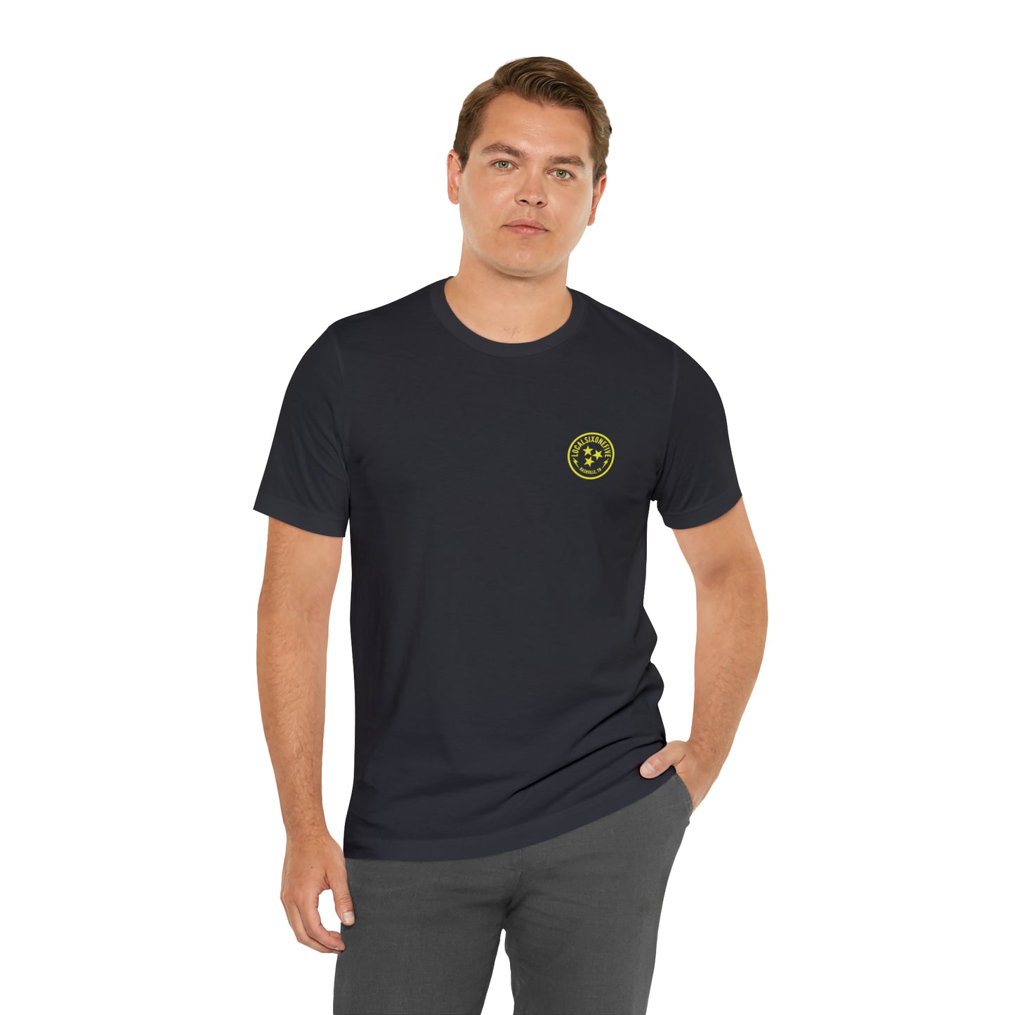 Local Skulls, Poplars, & Guitars Unisex Tee
