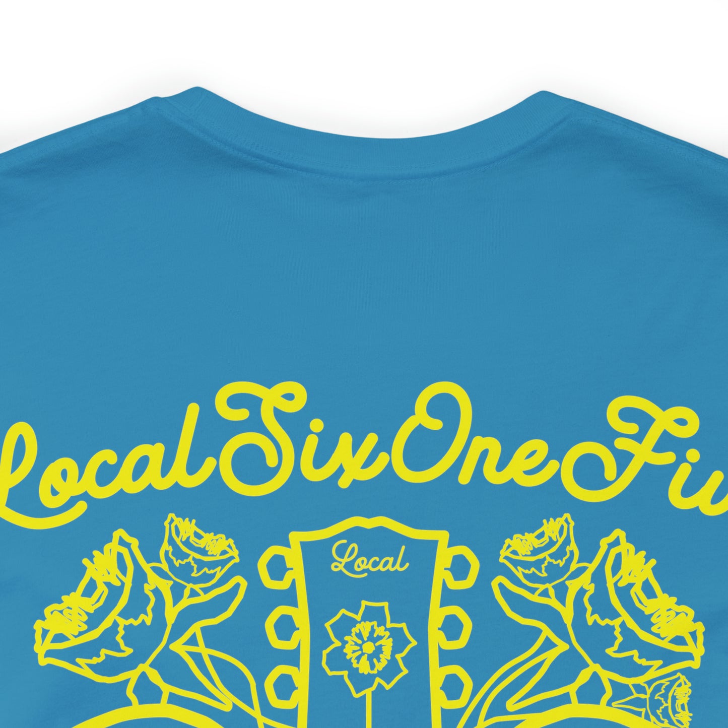 Local Skulls, Poplars, & Guitars Unisex Tee