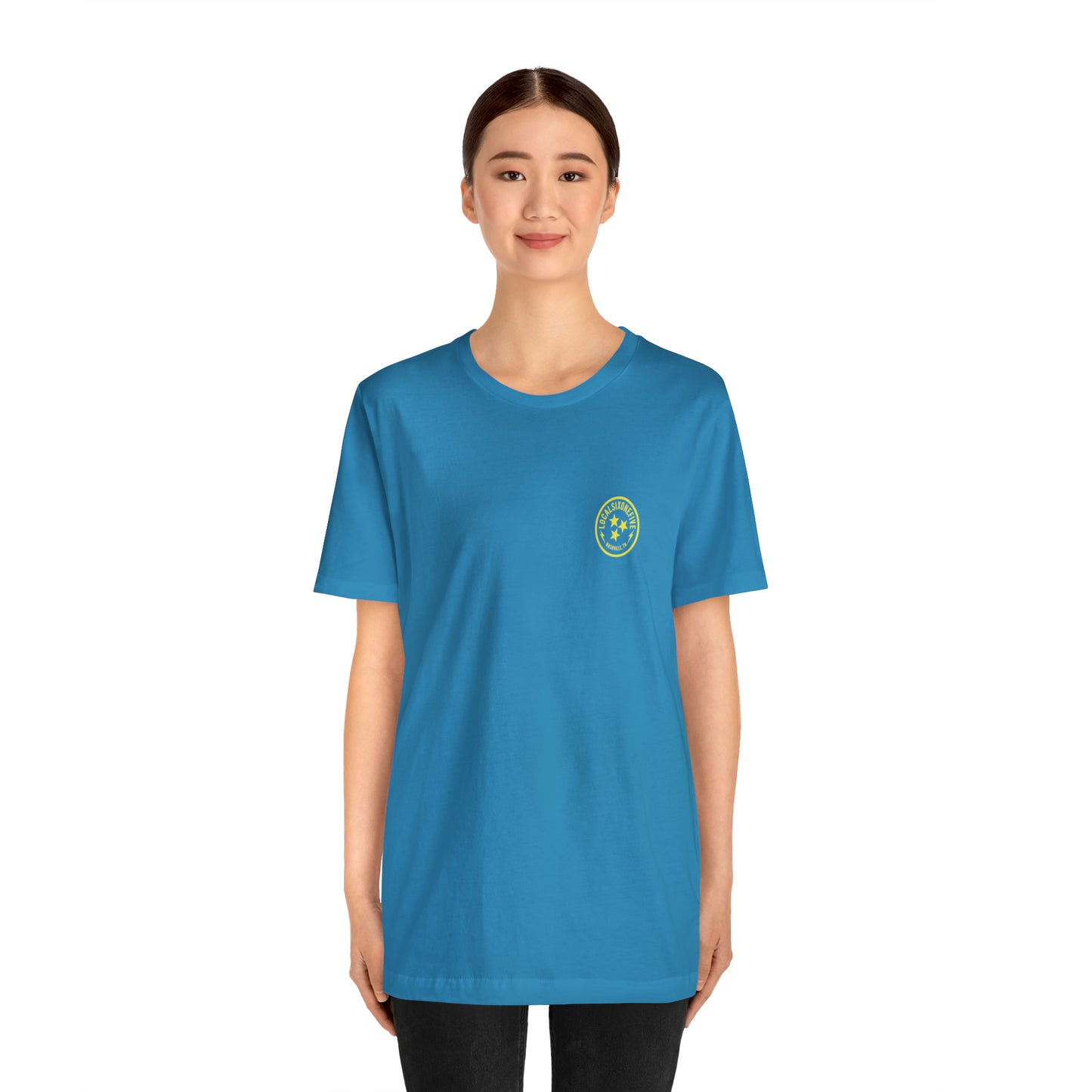 Local Skulls, Poplars, & Guitars Unisex Tee