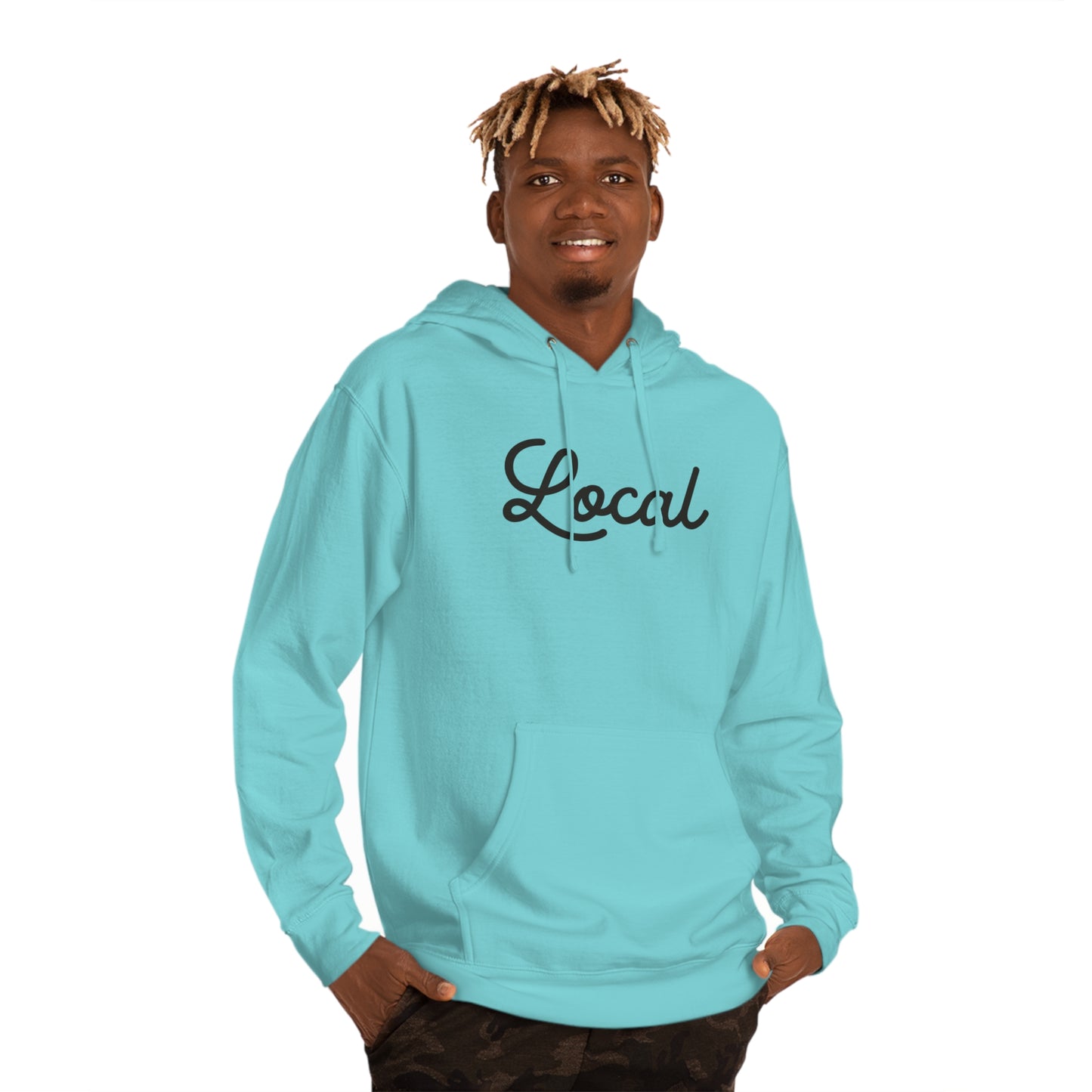 Local Script IND Unisex Hooded Sweatshirt