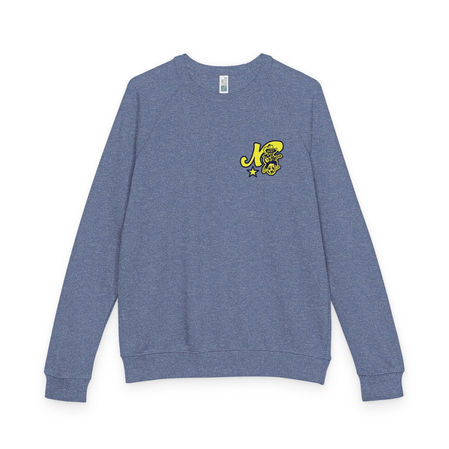 Scorchin Sam Unisex French Terry Raglan Crewneck