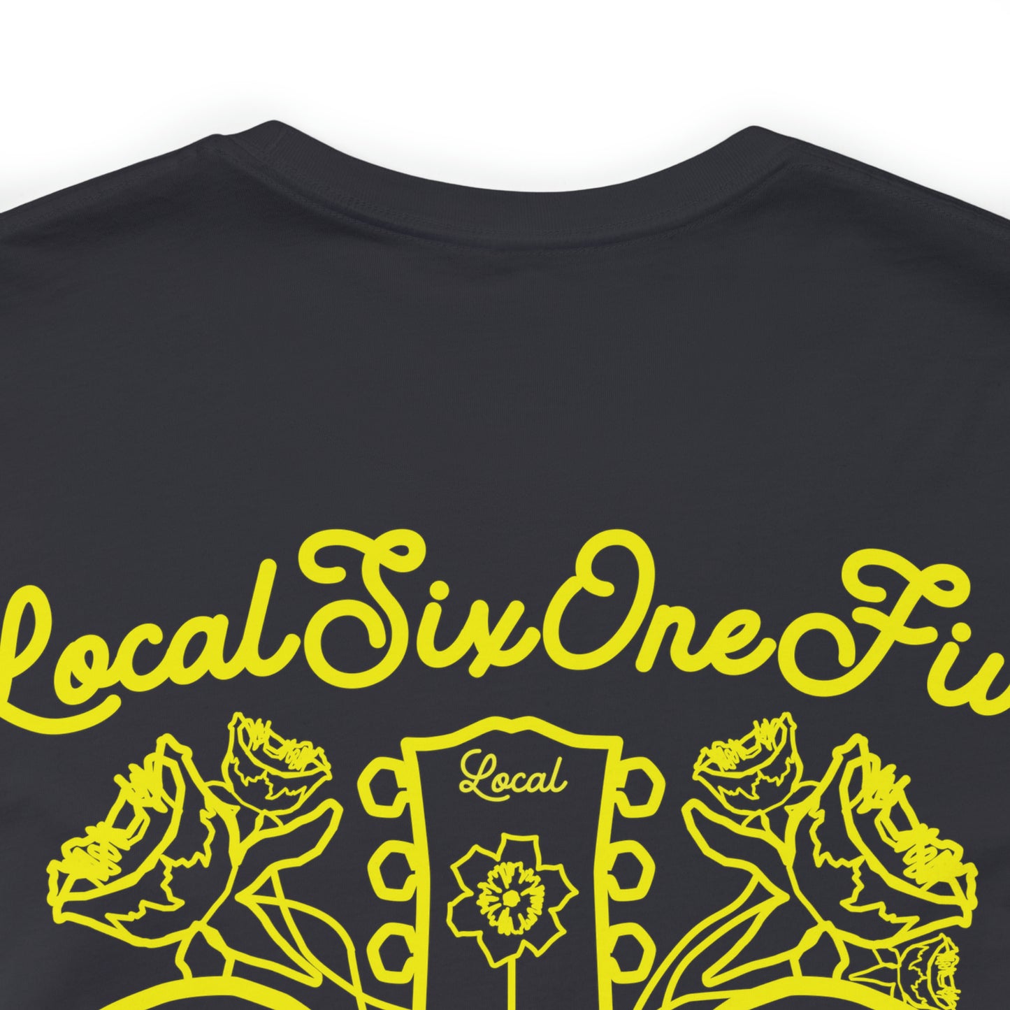 Local Skulls, Poplars, & Guitars Unisex Tee