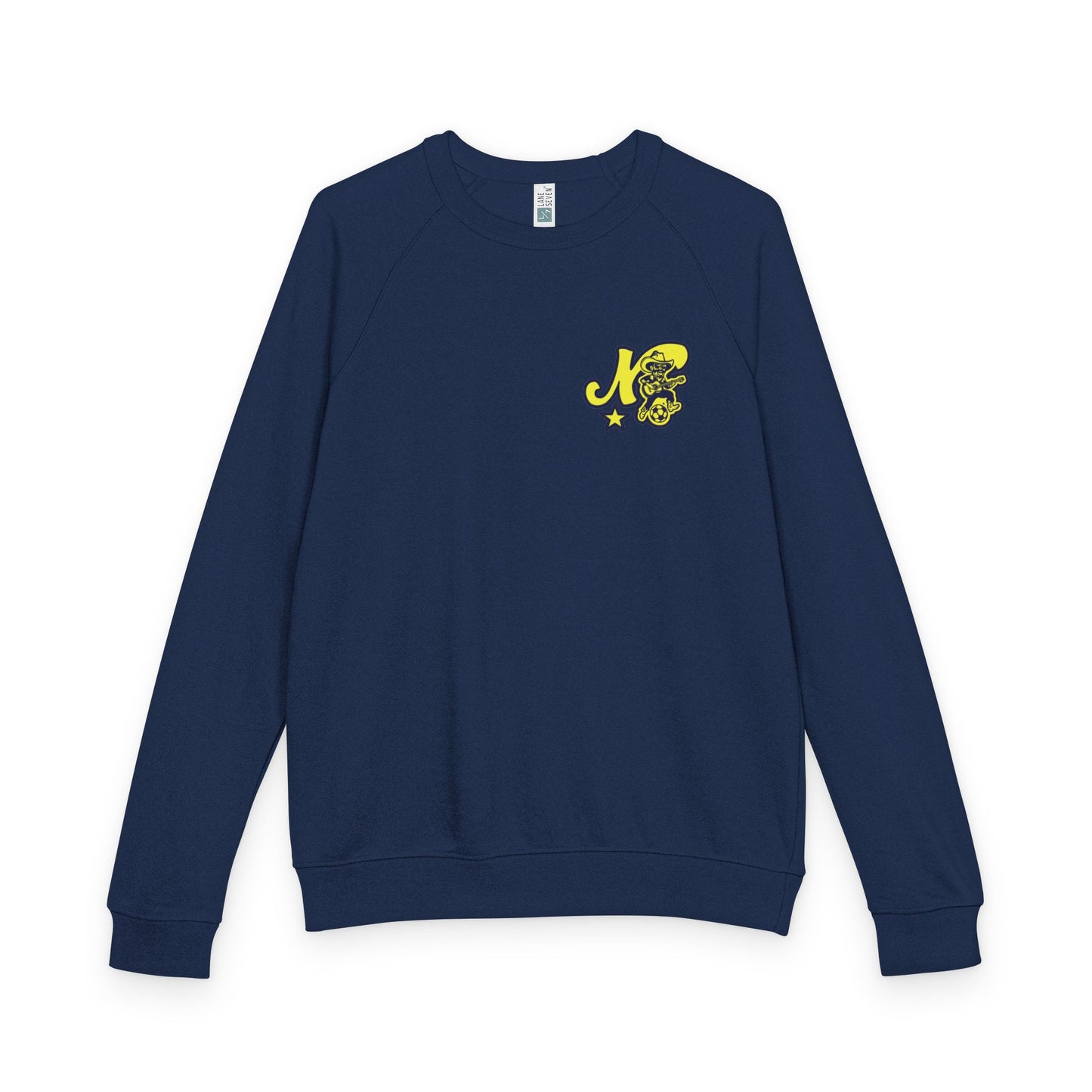 Scorchin Sam Unisex French Terry Raglan Crewneck