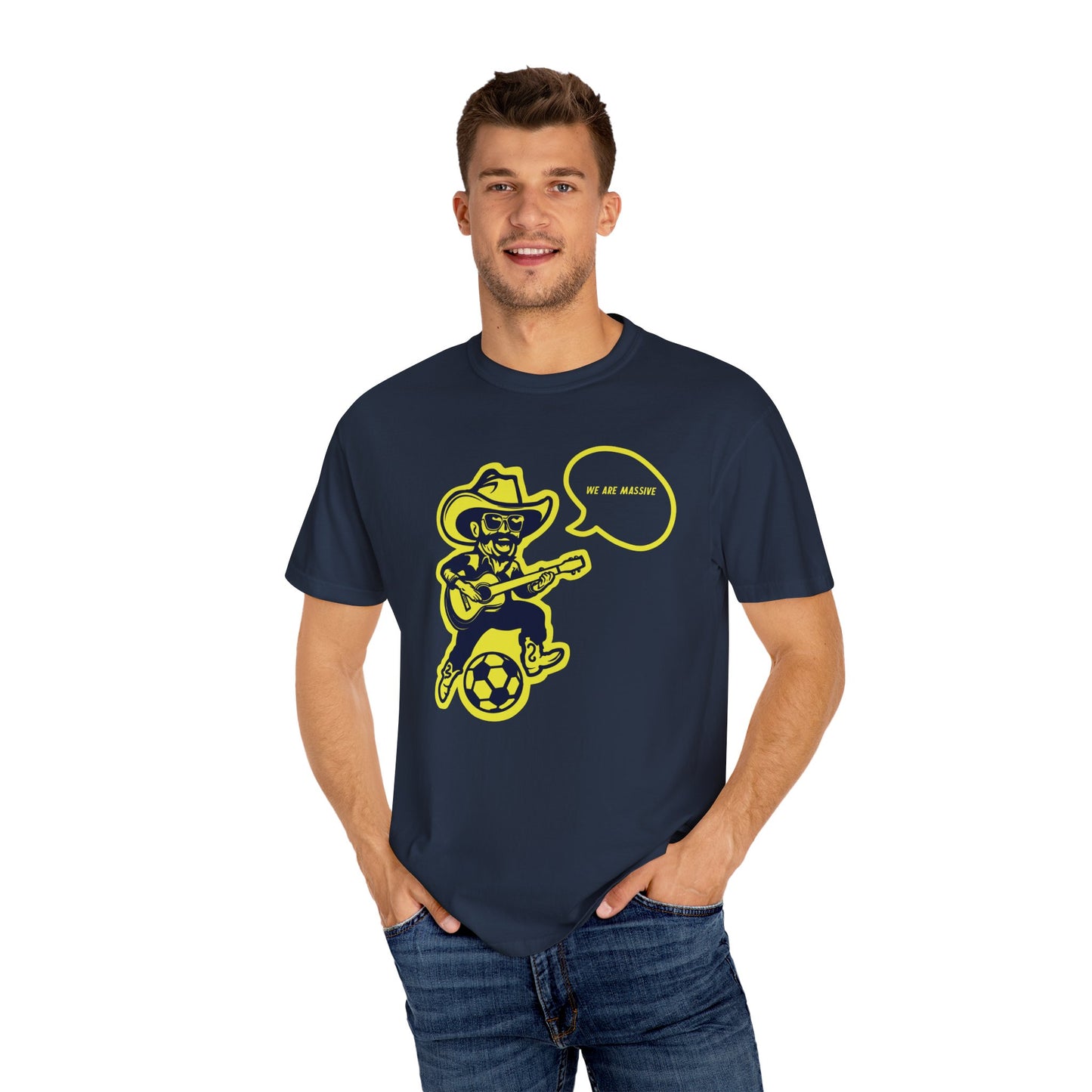 Massive Sam Unisex Garment-Dyed T-shirt