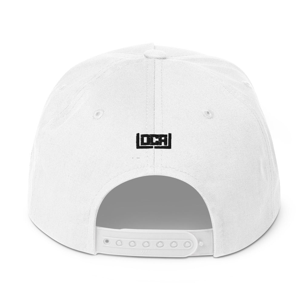 6BOLT5_MT Flat Bill 5 panel Cap
