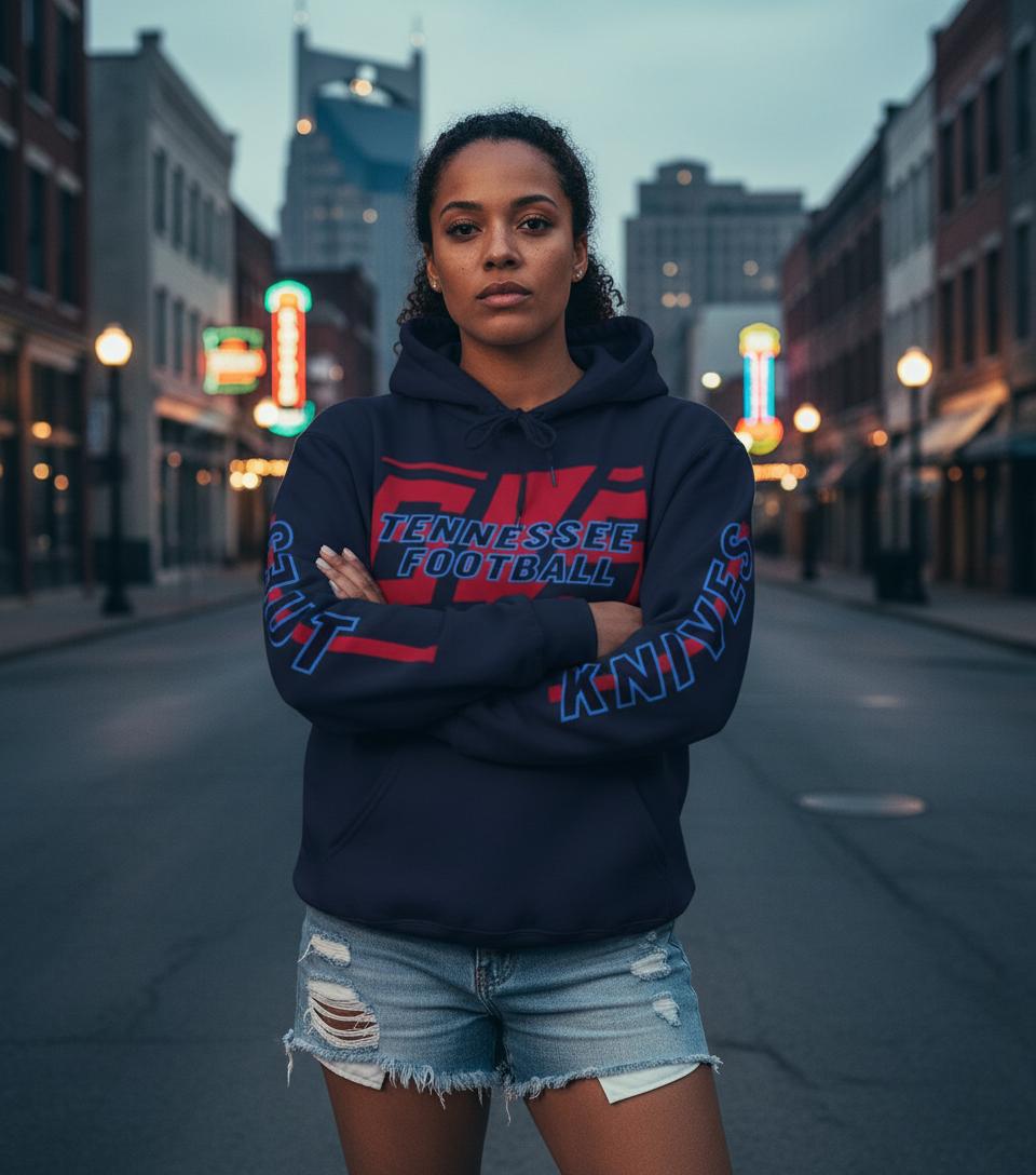 KNIVES OUT_Tn Football Unisex Heavy Blend™ Hooded Sweatshirt