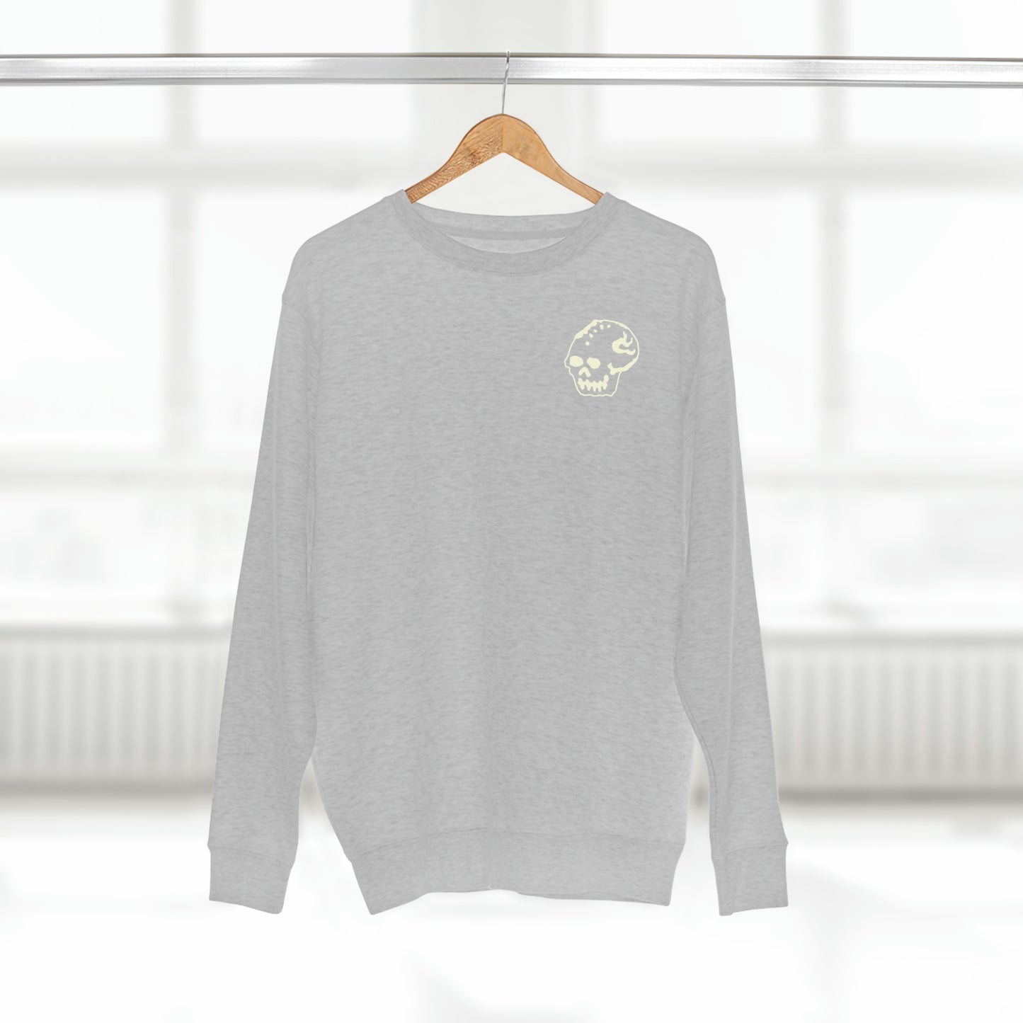 Mori Skull Unisex Premium Crewneck Sweatshirt