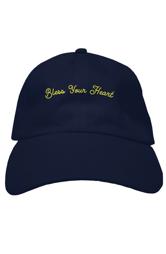 Bless Your Heart Script premium dad hat