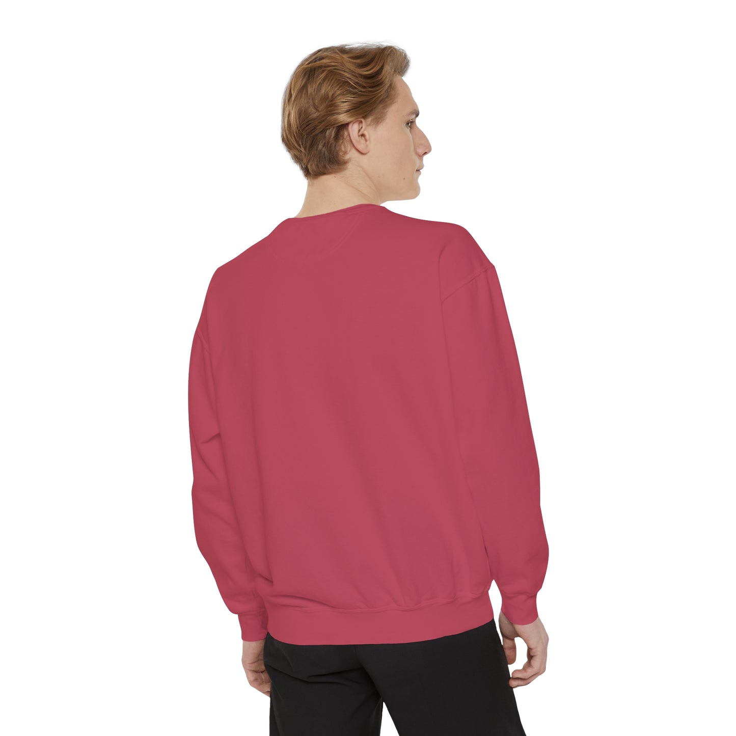 Local Script Unisex Garment-Dyed Sweatshirt
