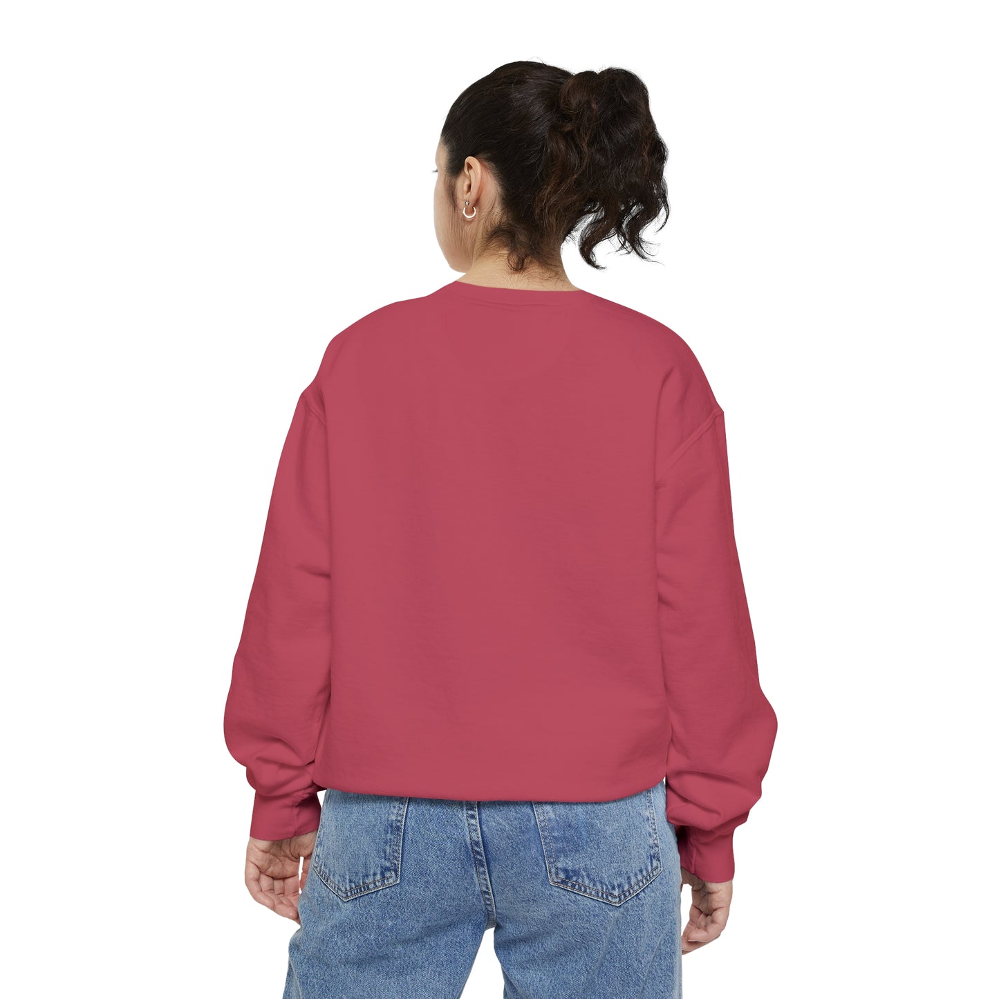 Local Script Unisex Garment-Dyed Sweatshirt