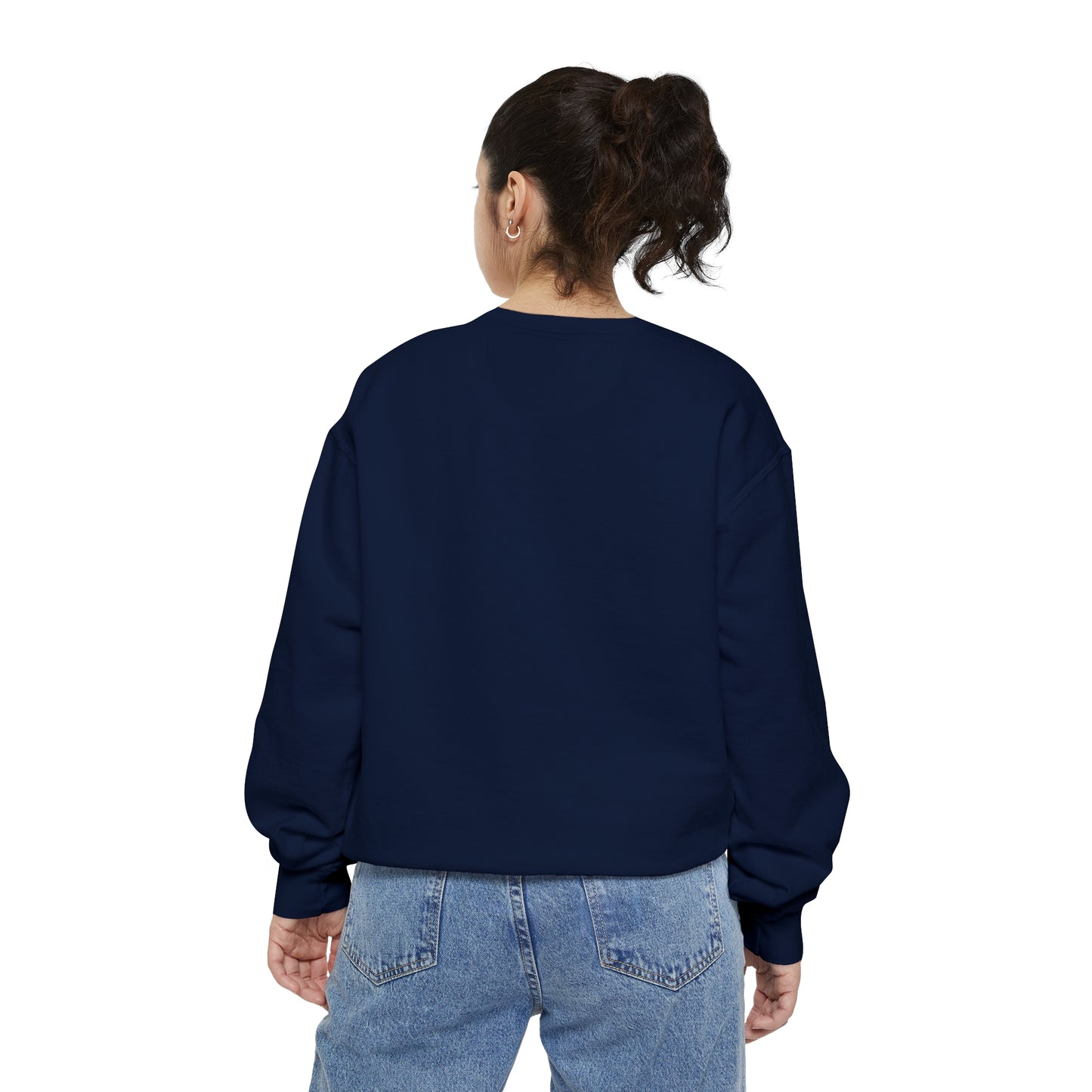 Local Script Unisex Garment-Dyed Sweatshirt