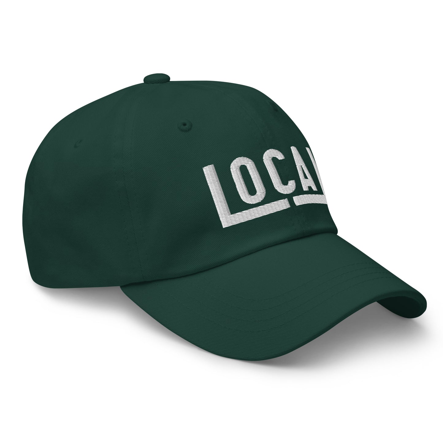 Local underline 3d Print Dad hat