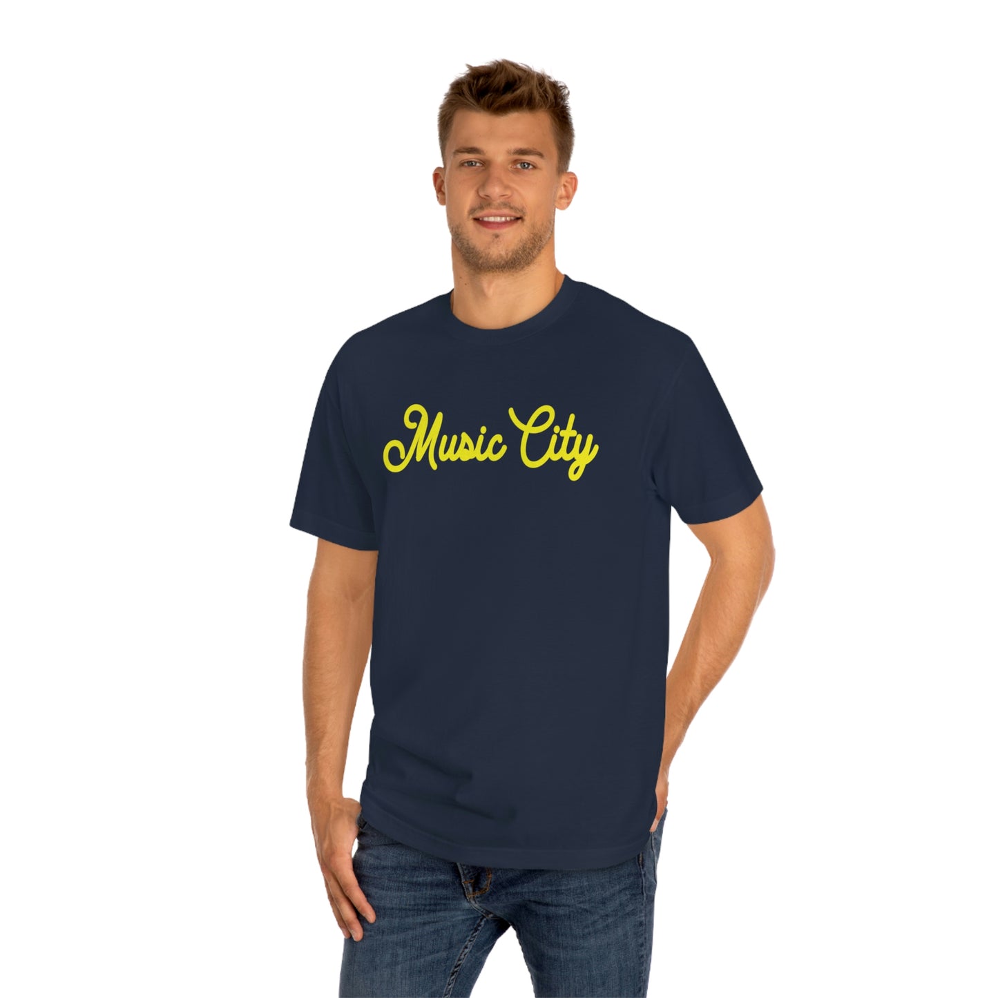 Music City Script Unisex Classic Tee