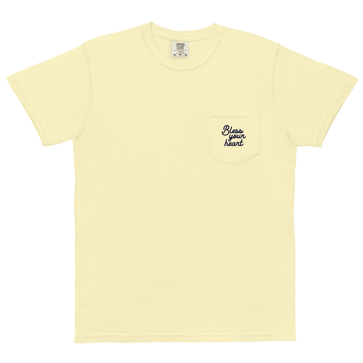 Bless Reverse NashTeeth Skull Unisex garment-dyed pocket t-shirt