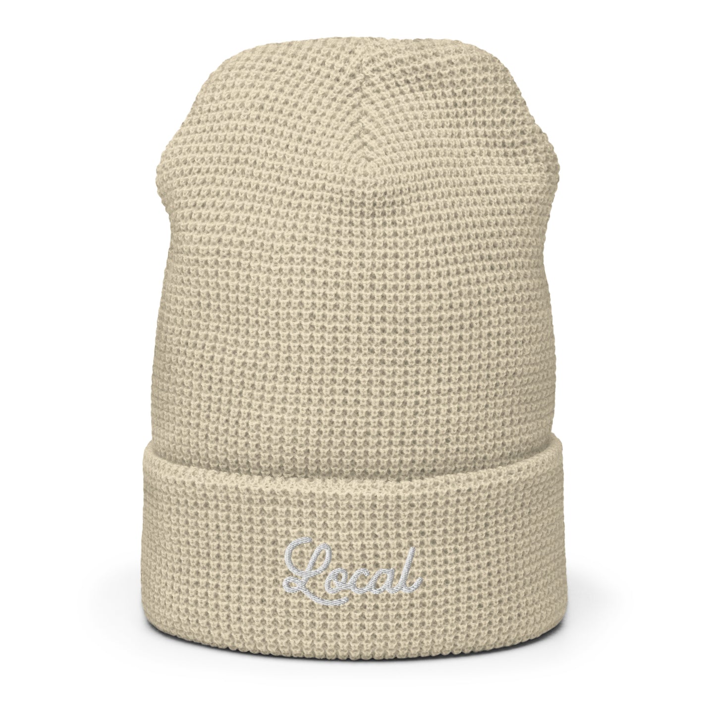 Local Script Waffle beanie