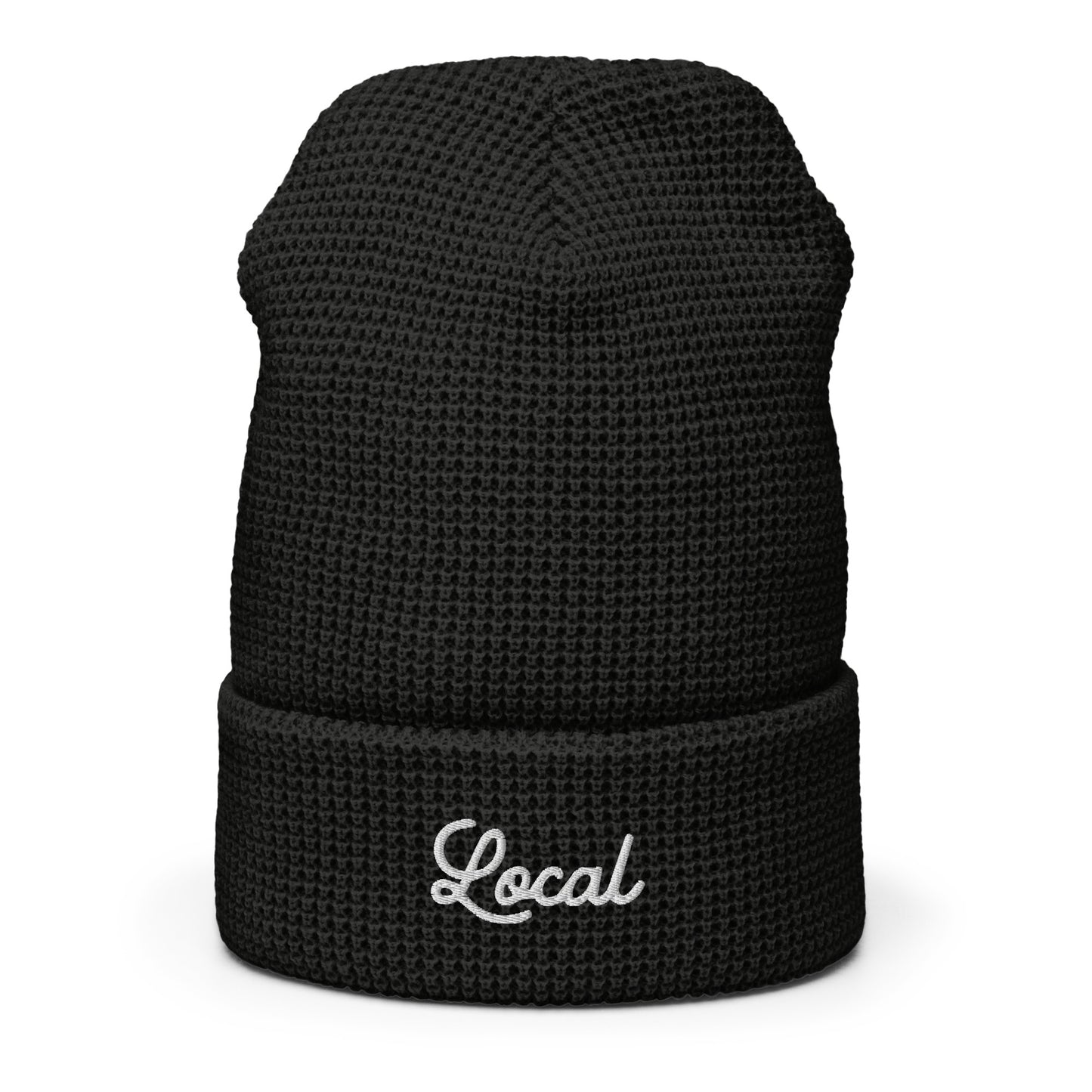 Local Script Waffle beanie
