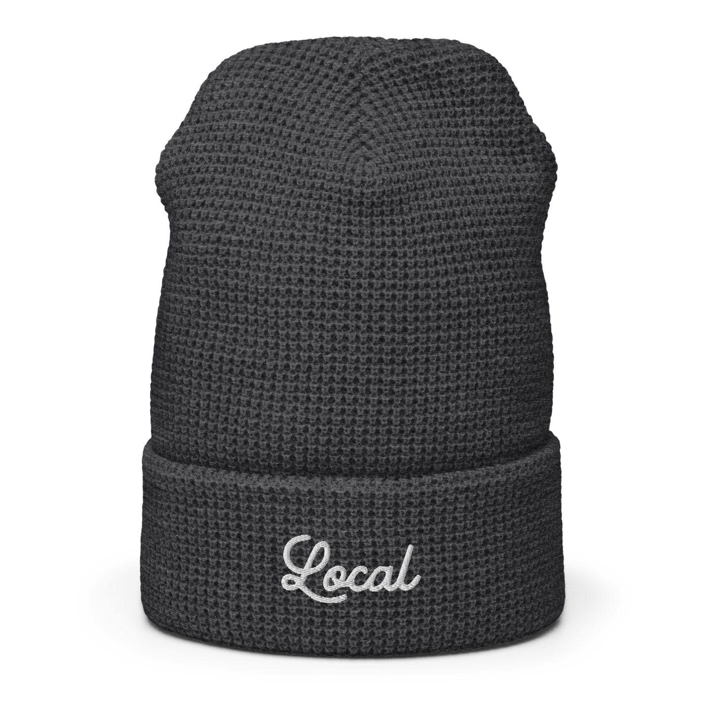 Local Script Waffle beanie
