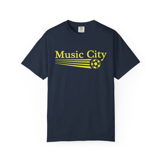Music City 90s streak Unisex Garment-Dyed T-shirt