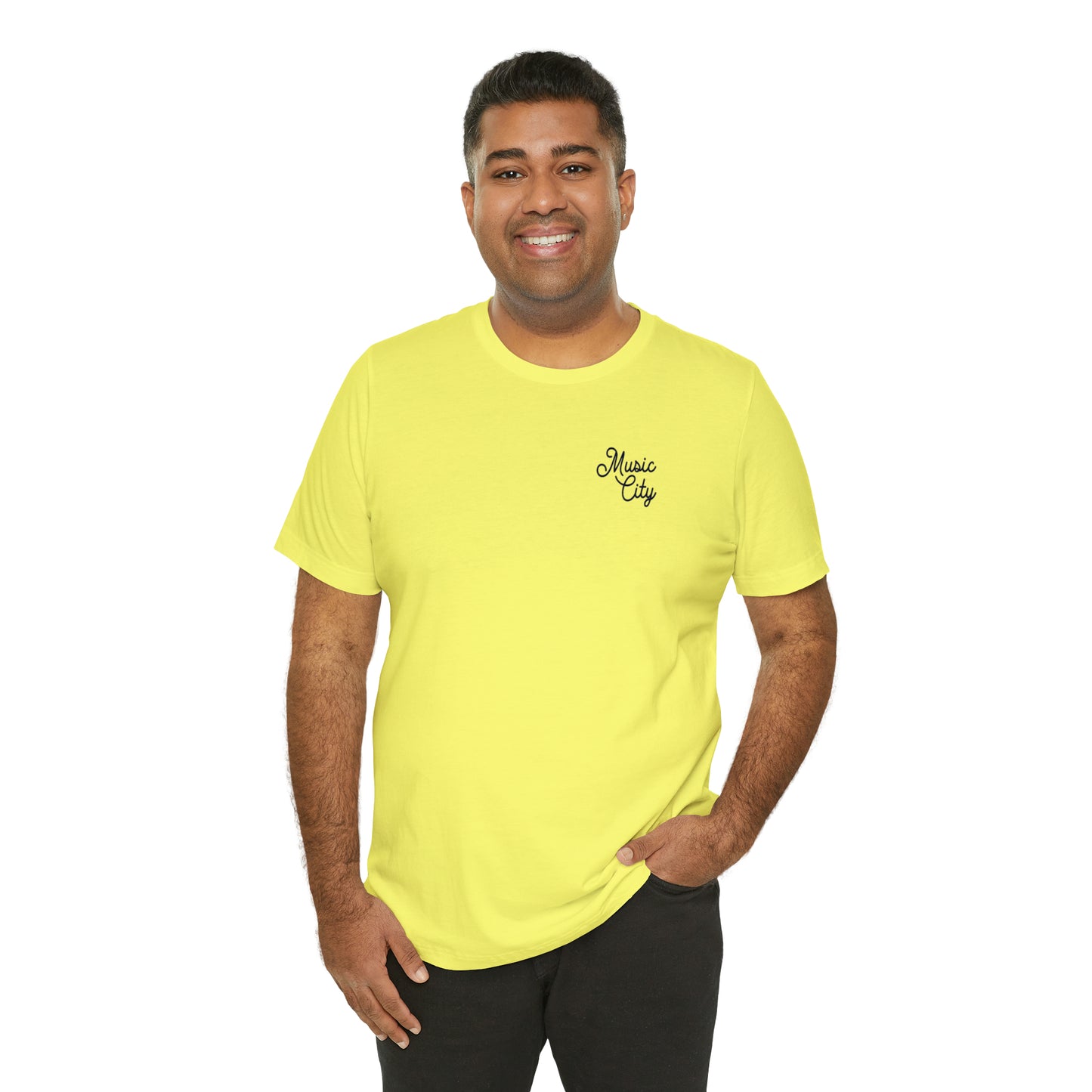Music City Script SkullTeeth Short Sleeve Tee
