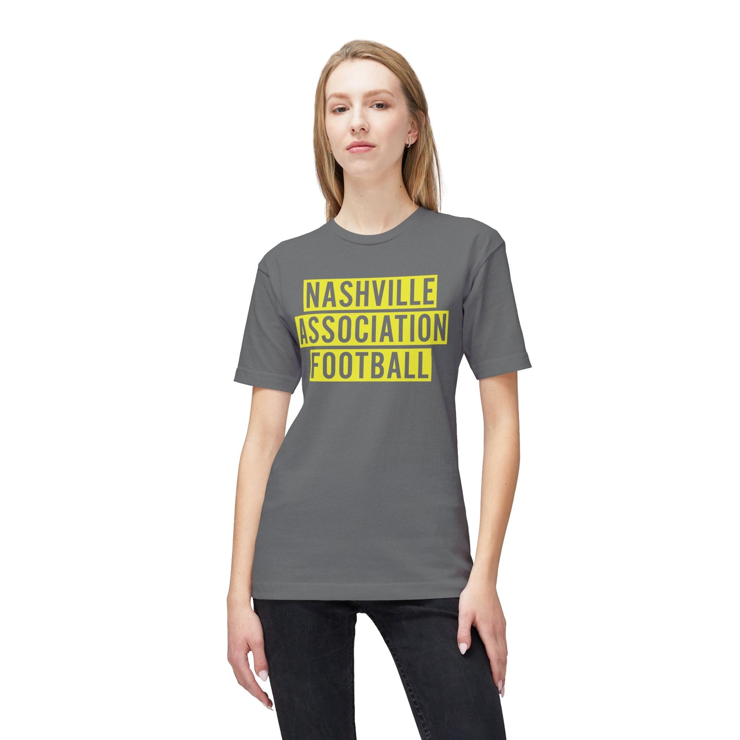NAF stripes Midweight T-shirt, Made in US